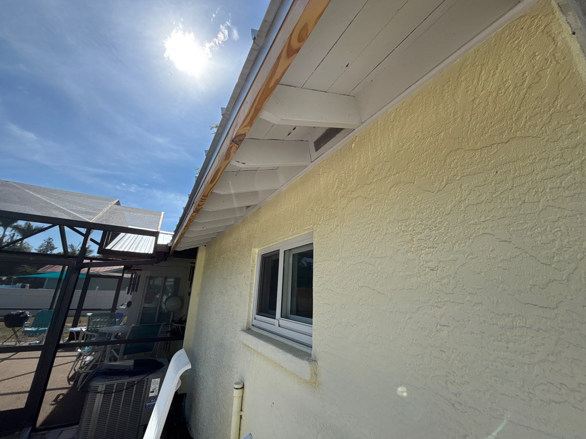 Soffit and Fascia Installation in Sarasota FL by Gutter Professors