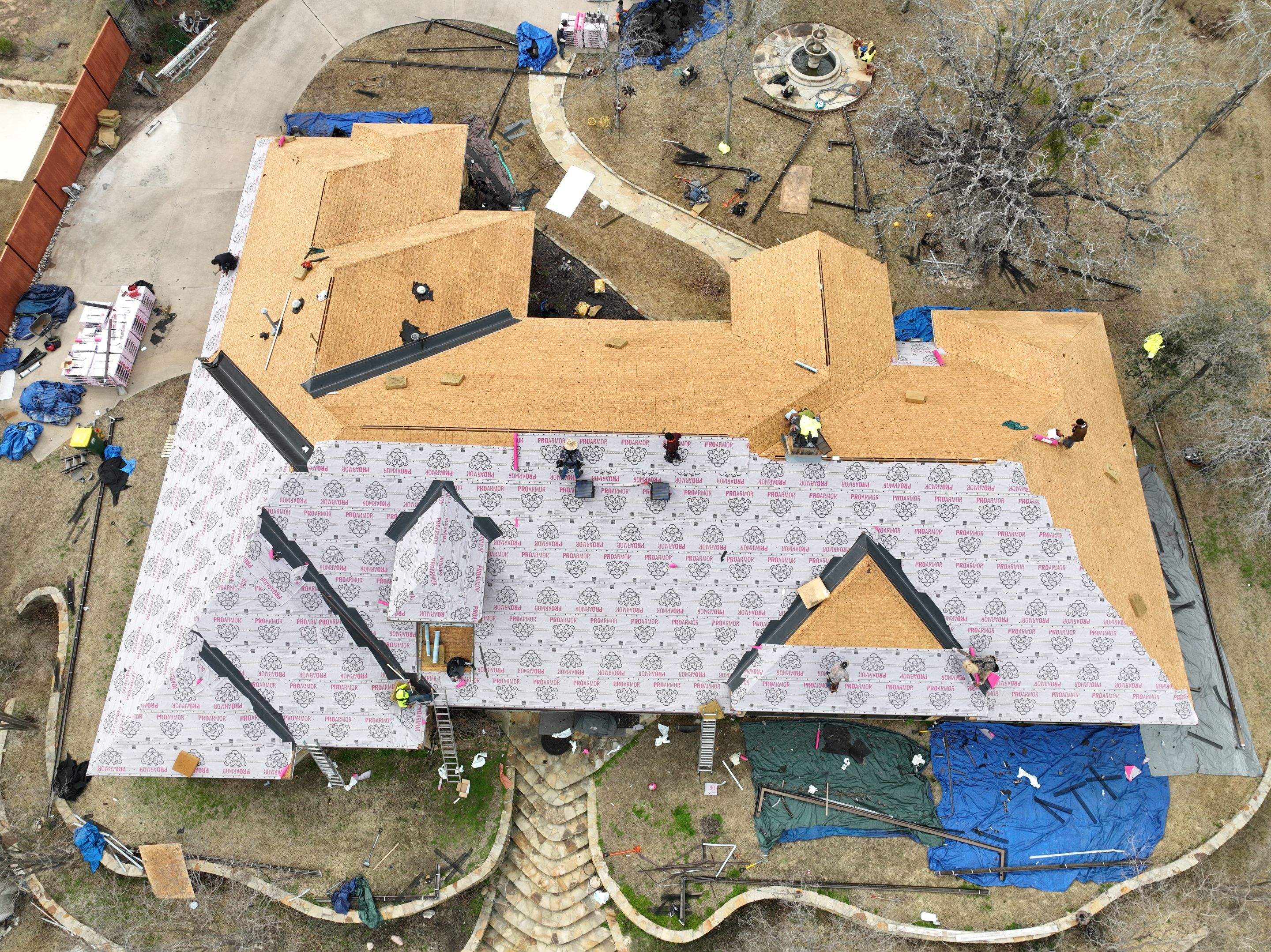 Residential Roofing Installation using Owens Corning Duration by Becker Roofing and Exteriors