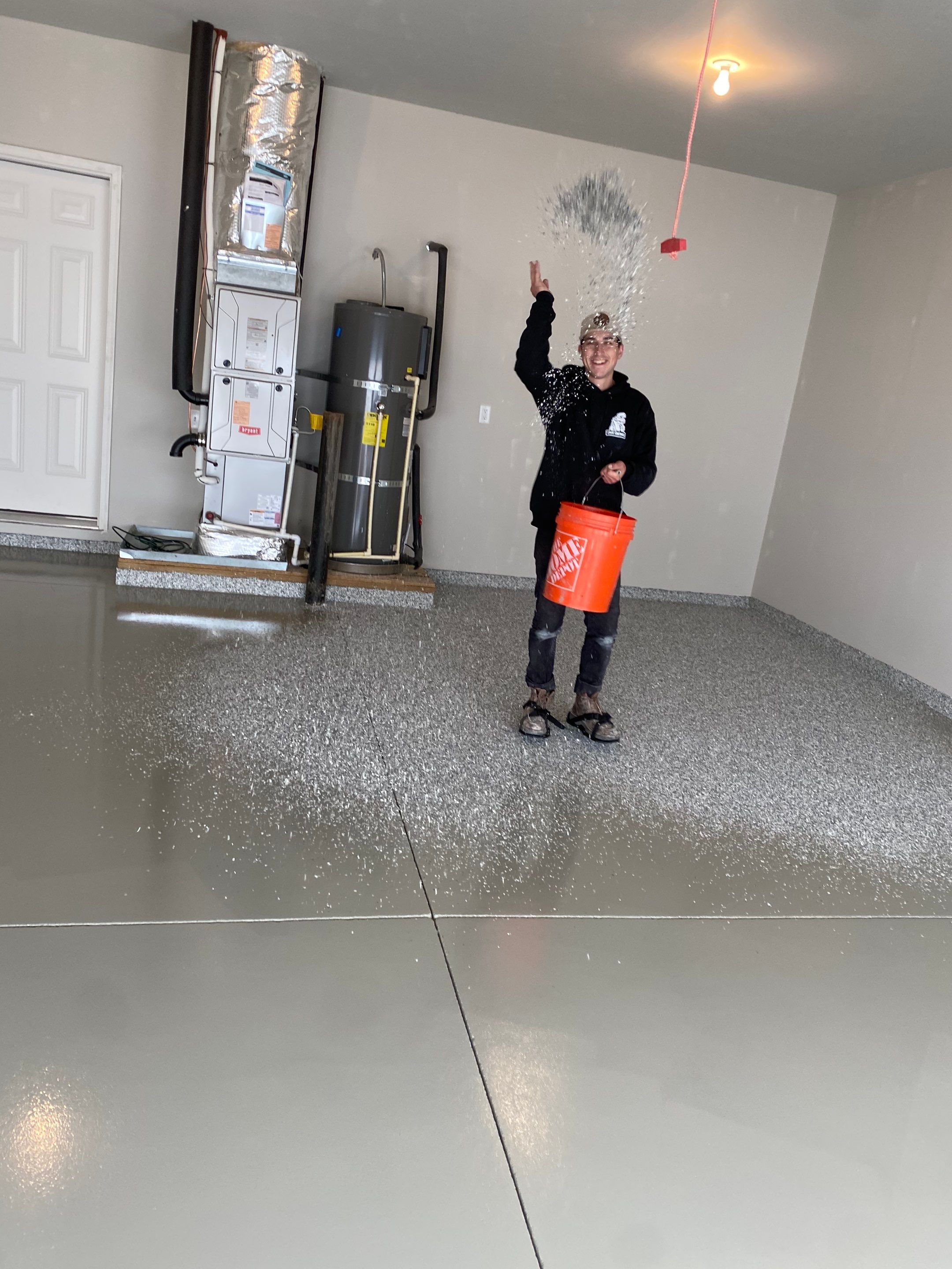 Patio and Walkway using Mt Everest by Croc Coatings, LLC