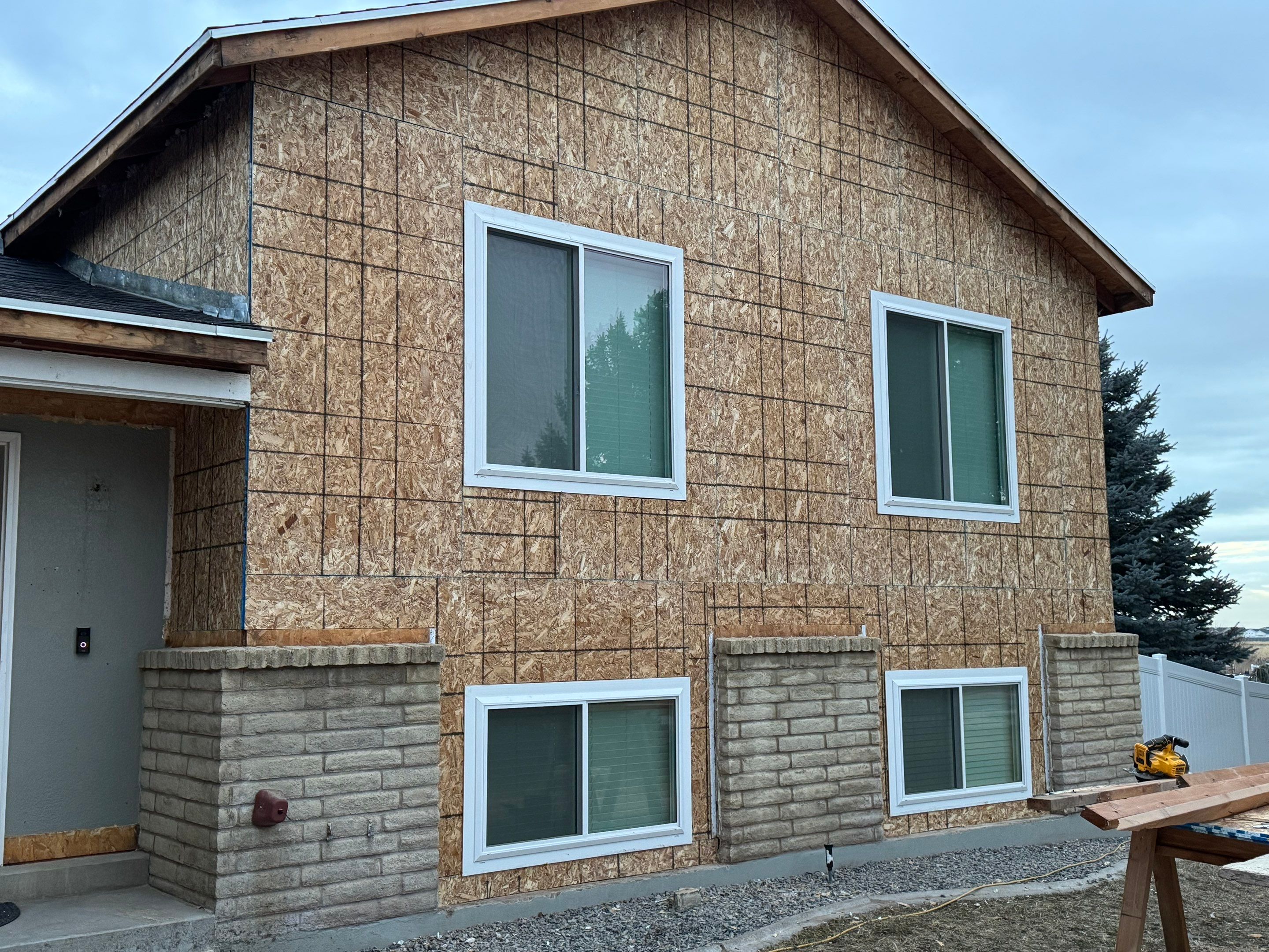 Ogden | Thermal Hardie Upgrade with Mixed Profiles | Pearl Gray by Ideal Siding Utah