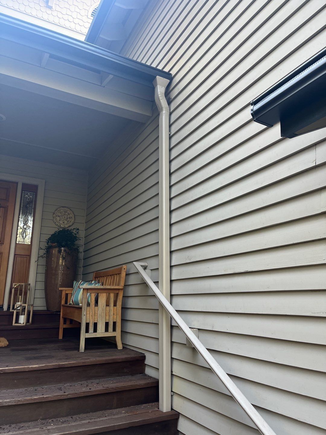 Gutter Installation using Englert LeafGuard Gutters by Byers Enterprises 