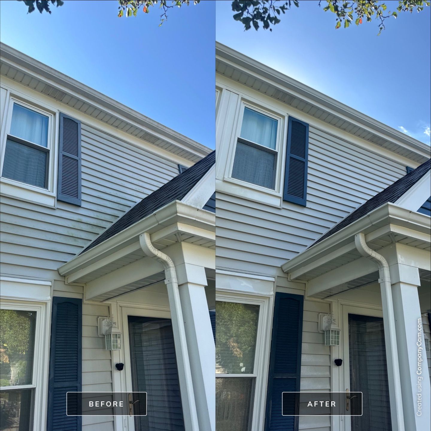 Project in Kenosha by Simmons Power & Soft Washing