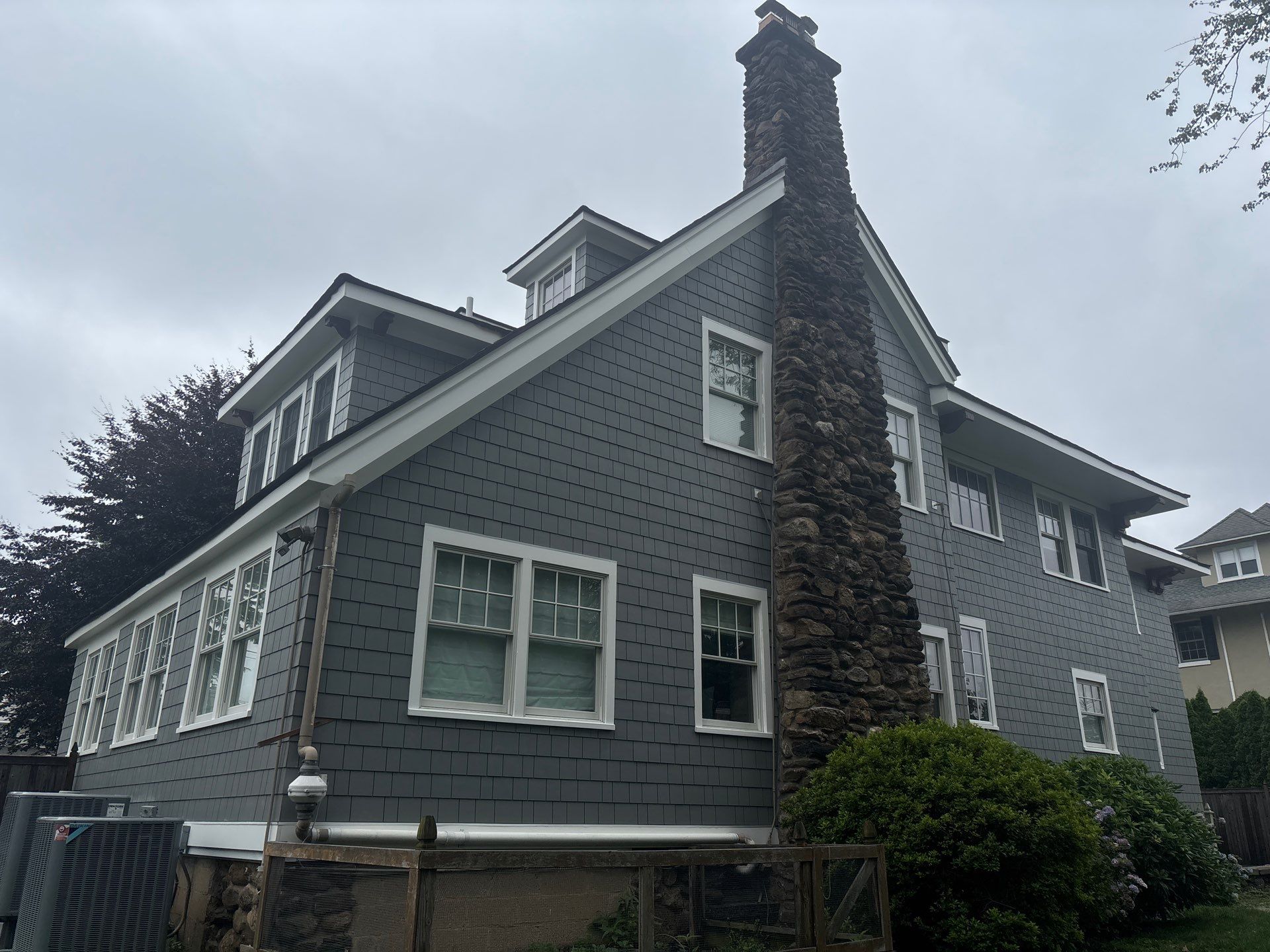 James Hardie Shingle on a Historic Craftsman in New Rochelle, NY by Ideal Siding - Westchester