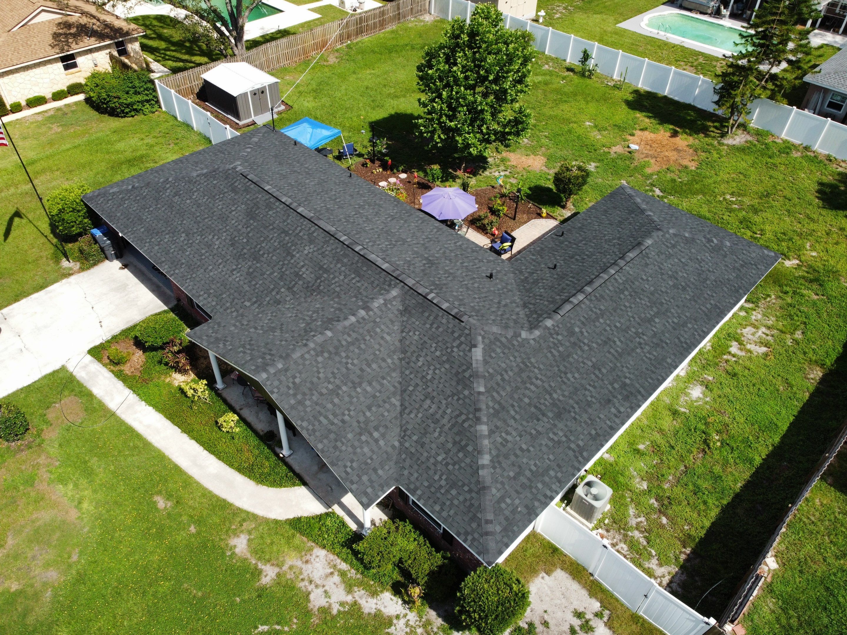 Roof Replacement in Brandon, FL. by Steadfast Roofing 