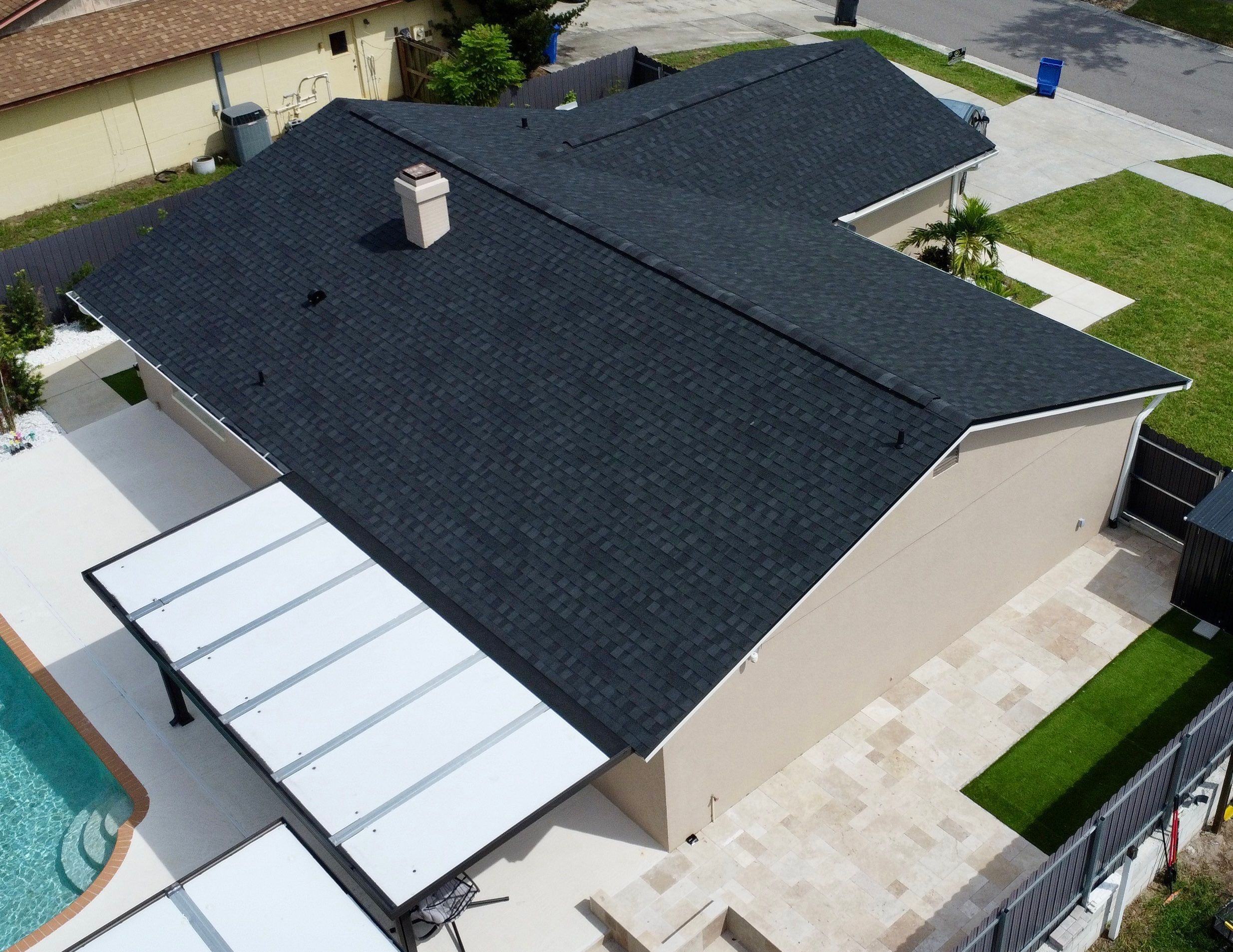 Roof Replacement in Brandon, FL. by Steadfast Roofing