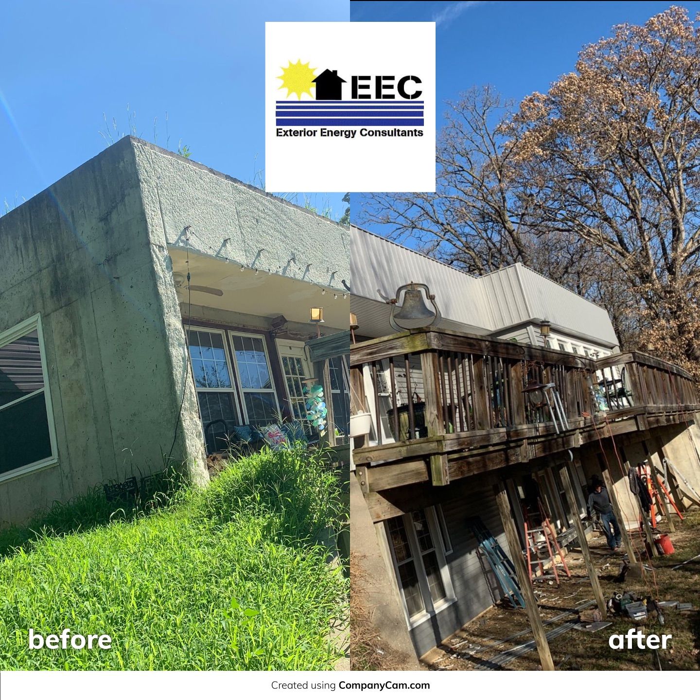 Contemporary house Siding Installation using Mastic Premium Vinyl siding  by EEC  Windows, Siding & Roofing 