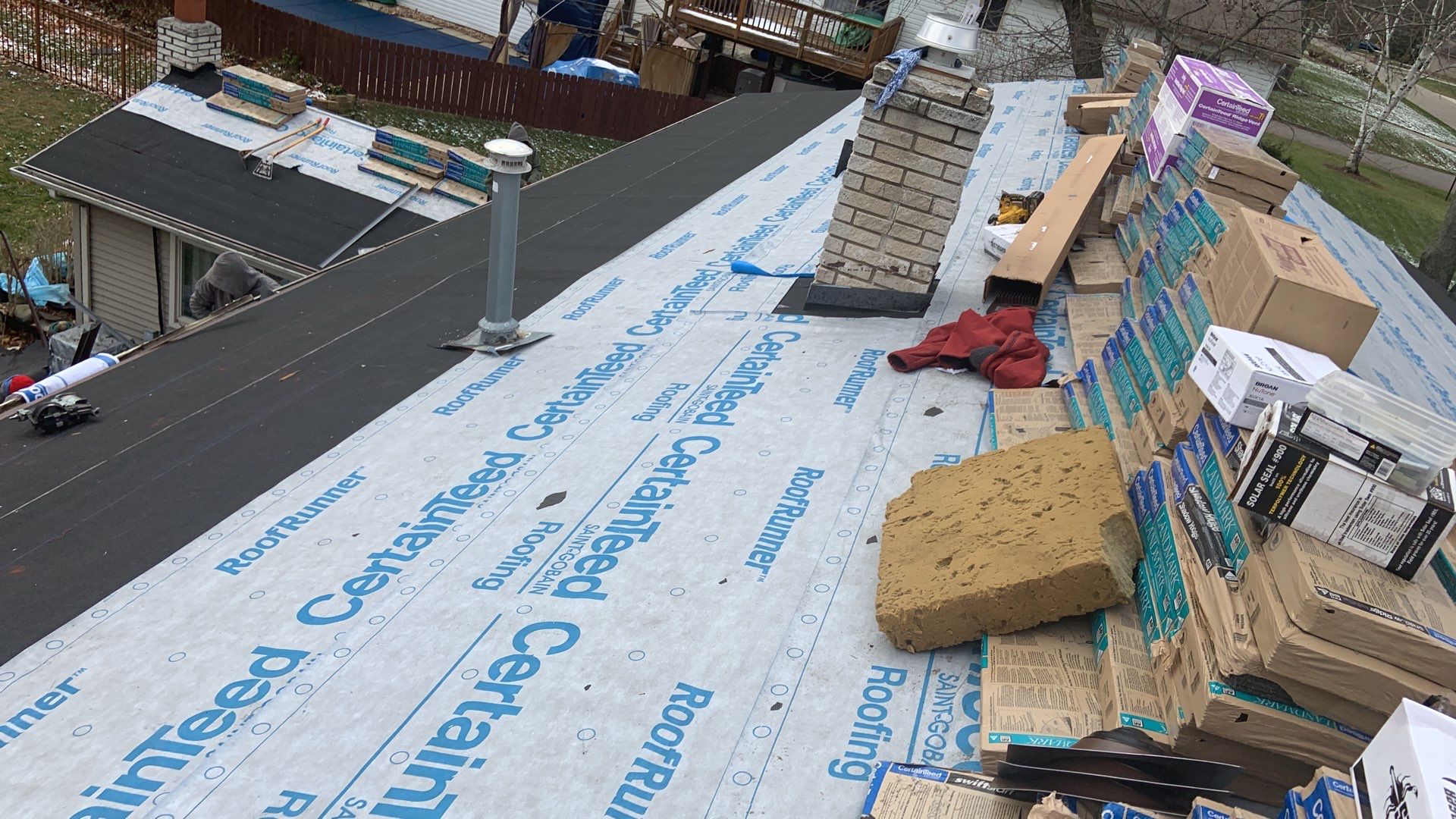 Roof Replacement using CertainTeed Landmark by 180 Contractors