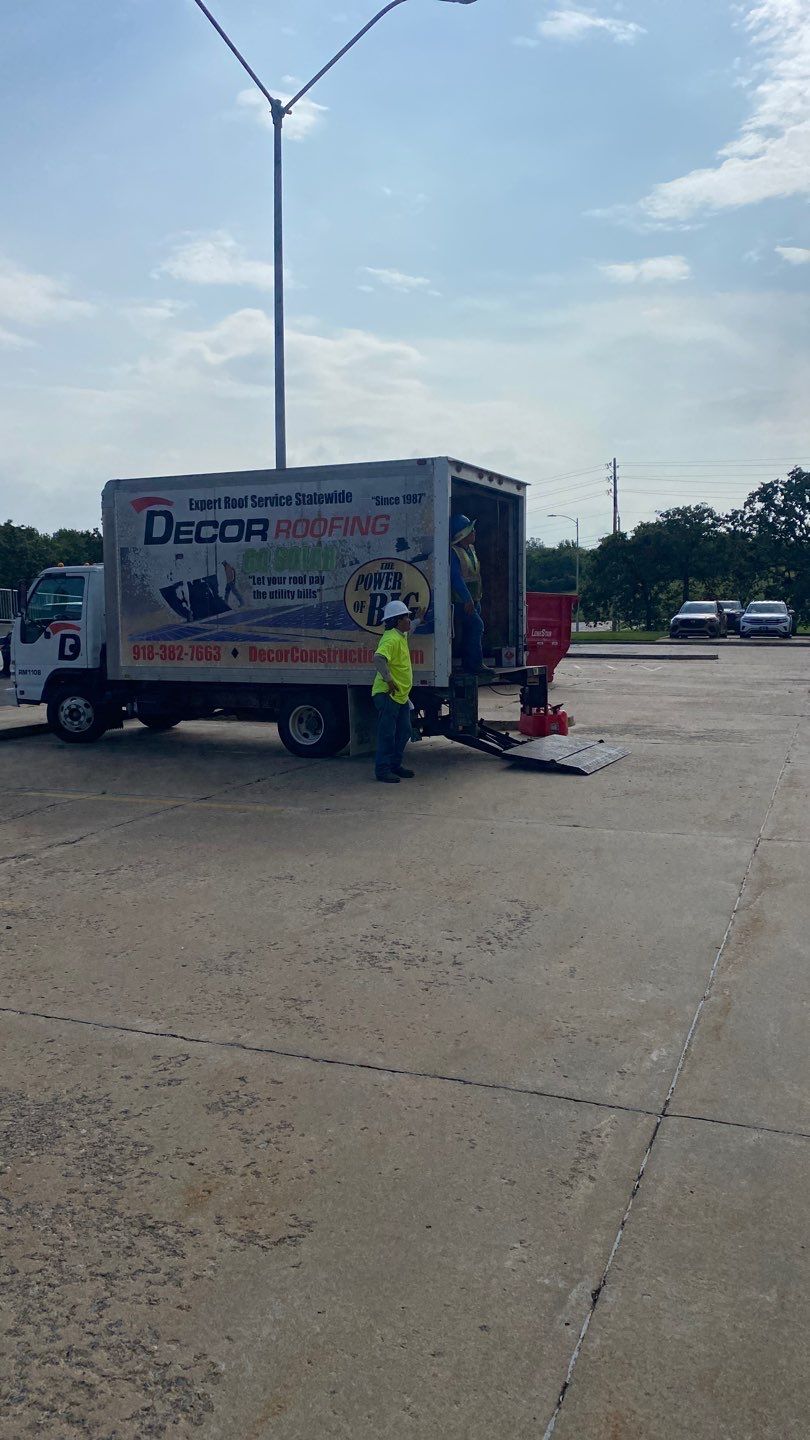 TPO Project in McAlester by Decor Roofing & Restoration