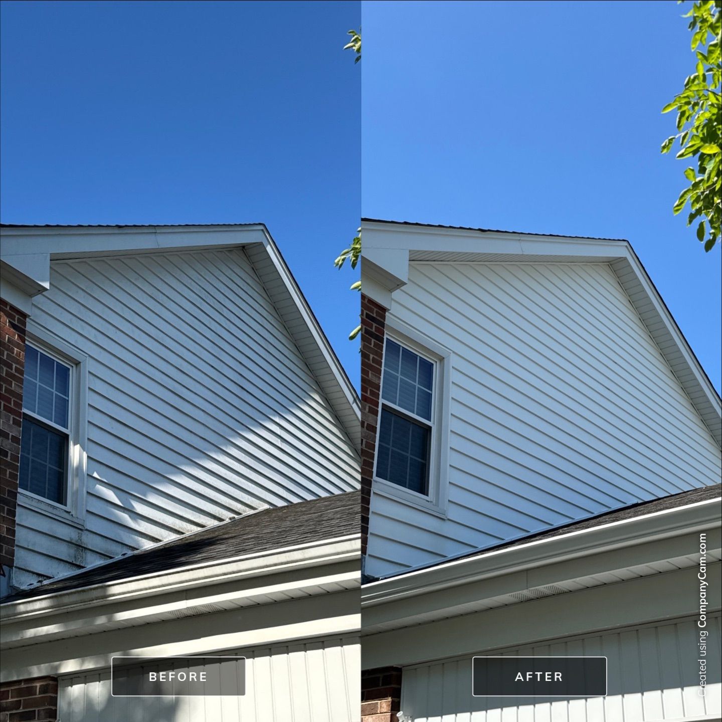 Project in Arlington Heights by Simmons Power & Soft Washing