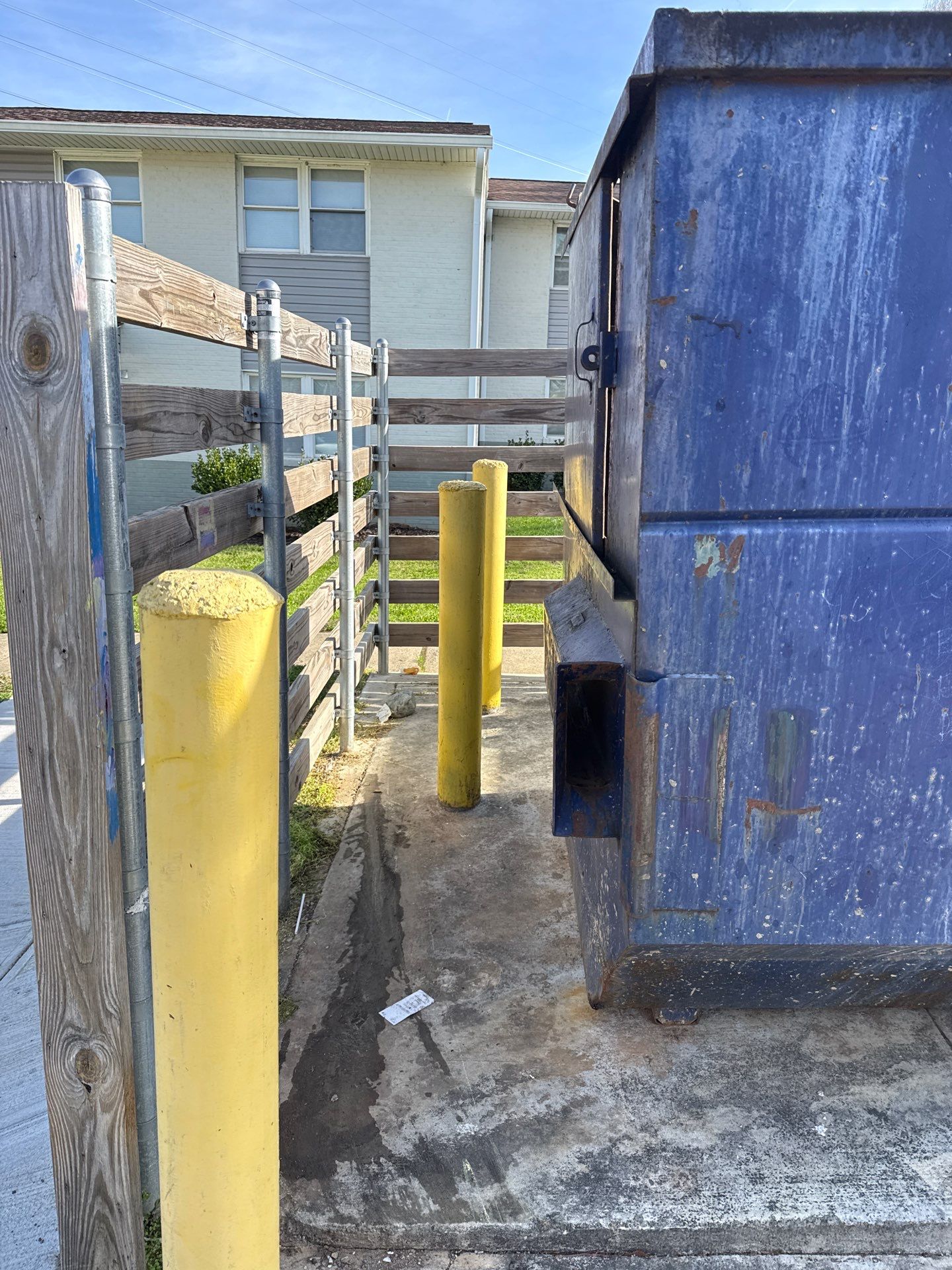 Monthly Apartment Clean Up by Badger Hauling