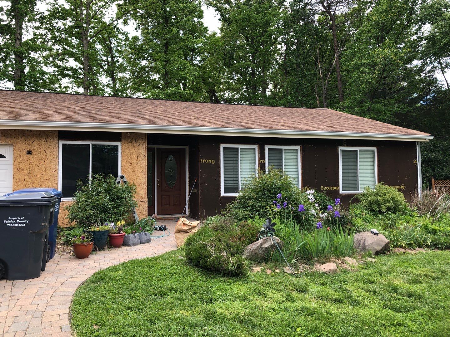 Siding Replacement using CertainTeed Vinyl Monogram Siding by RJC General Construction, LLC.