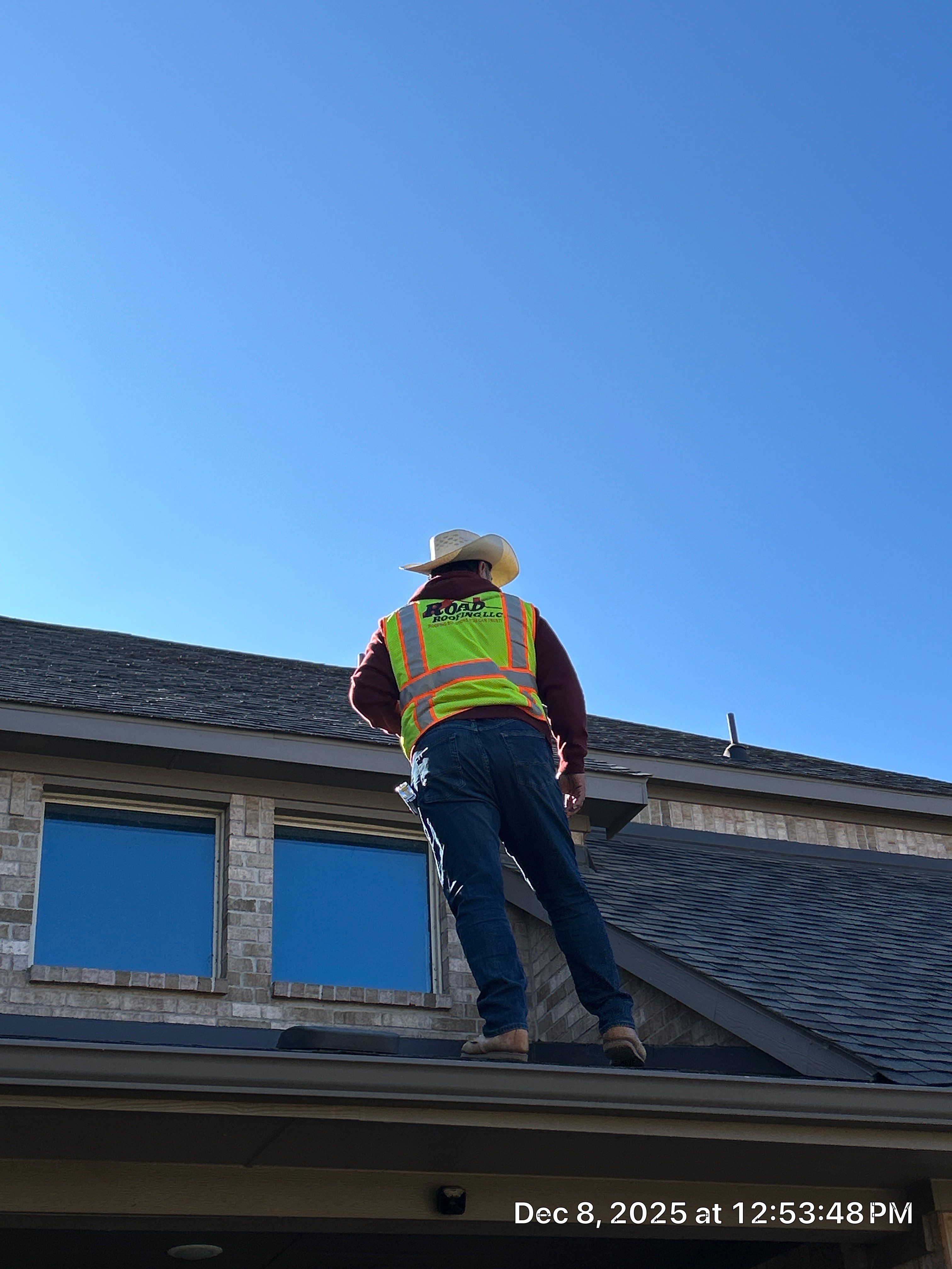 Large GAF Roof Replacement in Northlake, TX by road roofing llc