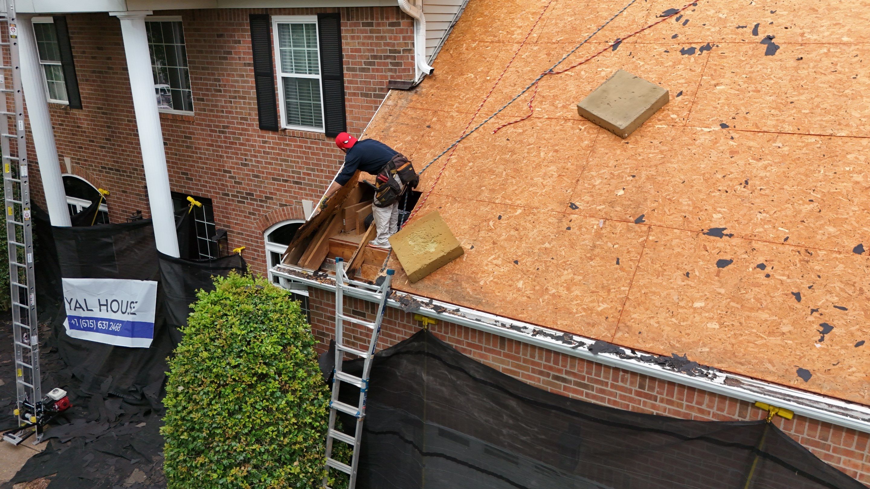 Charcoal Black Re-Roof by Royal House LLC