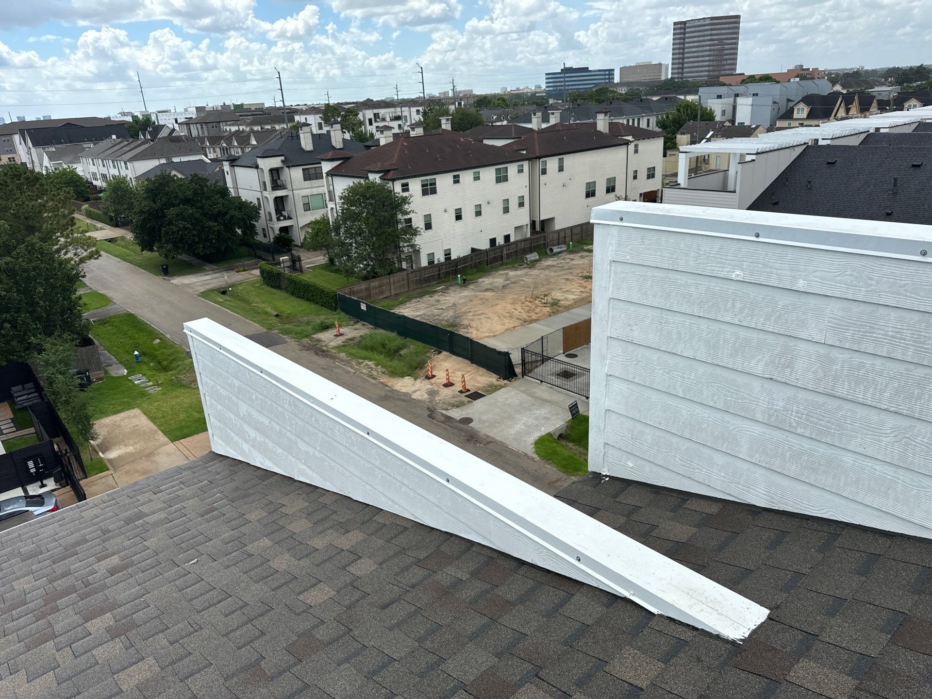 Project in Houston, TX by Associates Roofing Unlimited