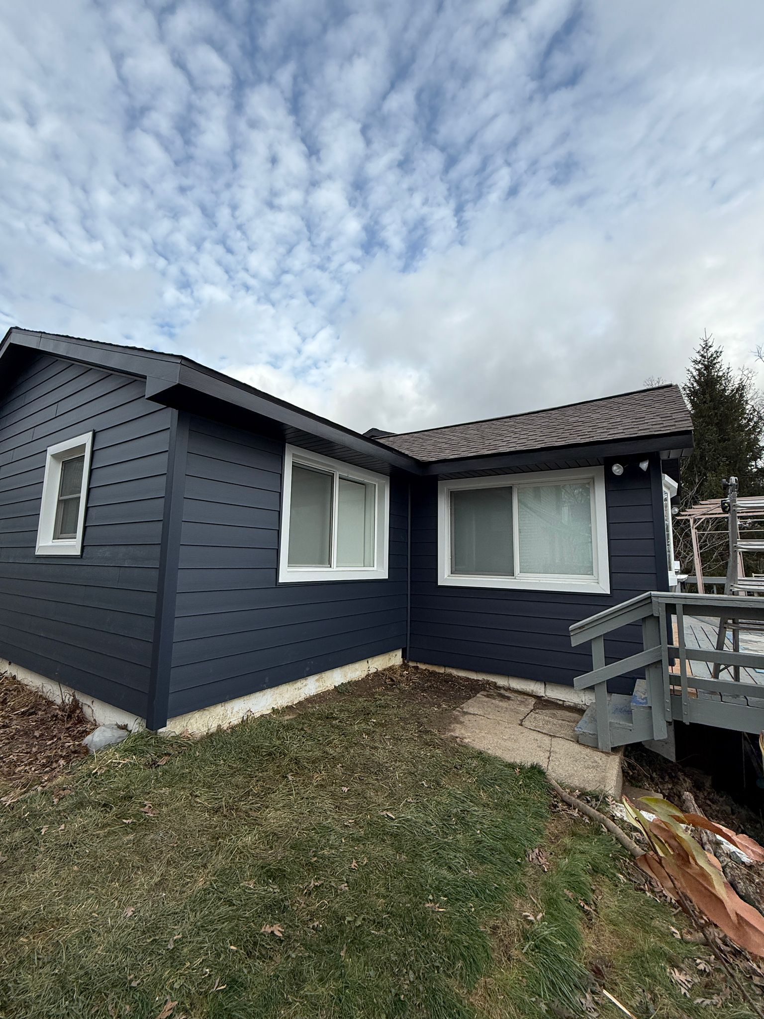 Siding Installation using Alside Composite Siding by Avalon Roofing and Exteriors
