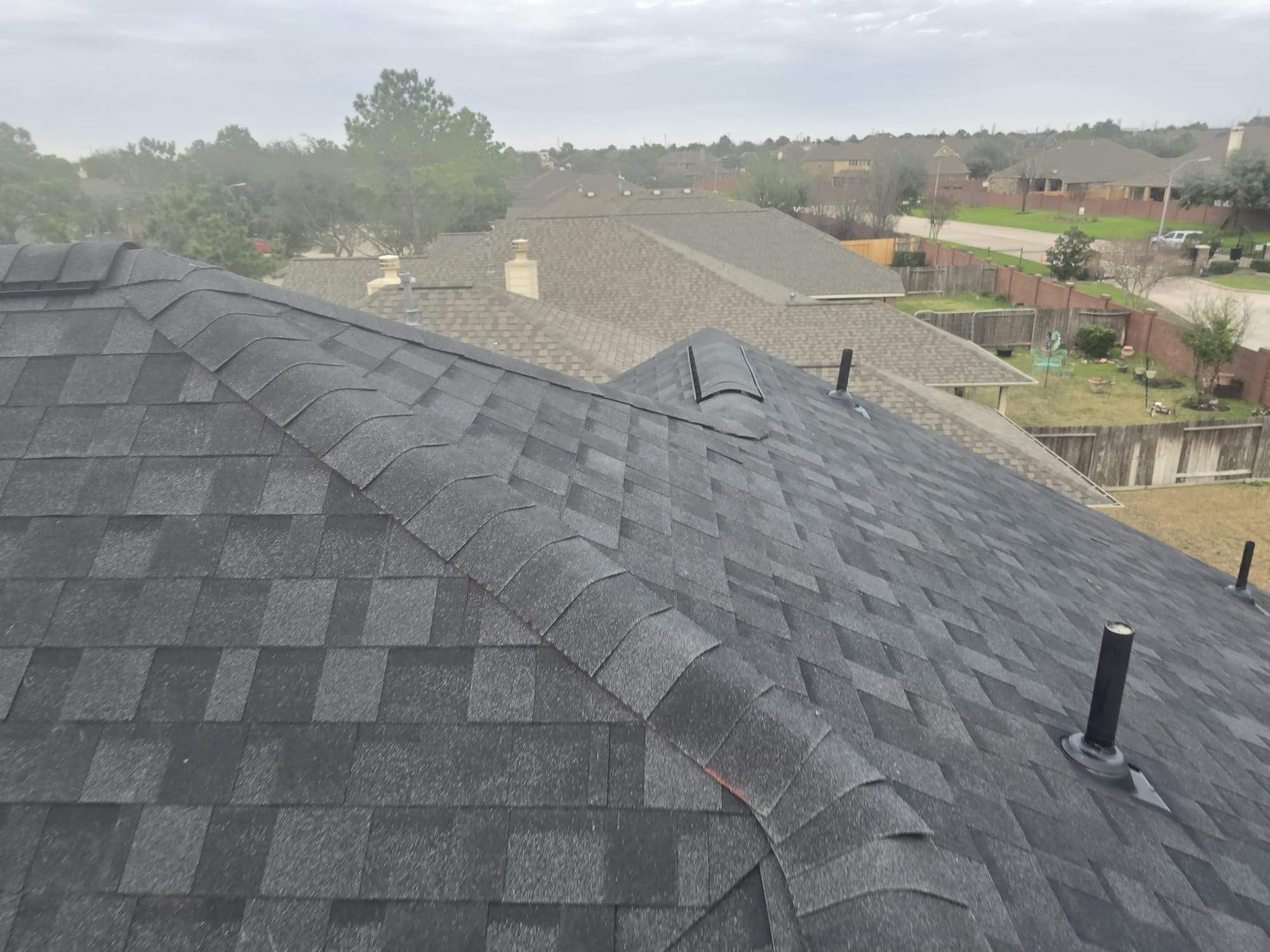 Full Residential Roof Replacement and Storm Damage Repairs in Cypress by Caliber Restoration LLC