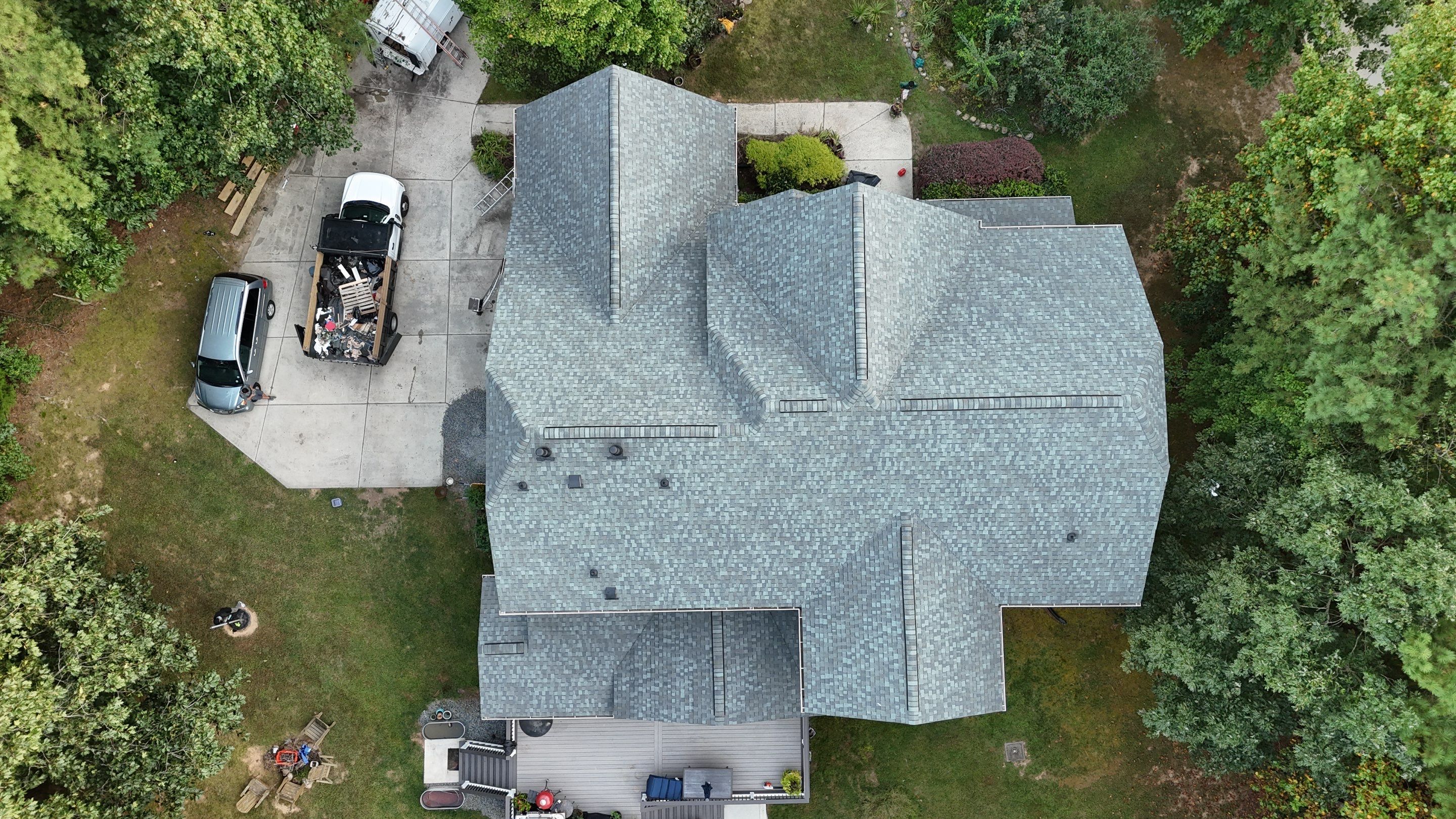 Hail Damage using Geortown Gray by Just Brilliant Restoration JBR