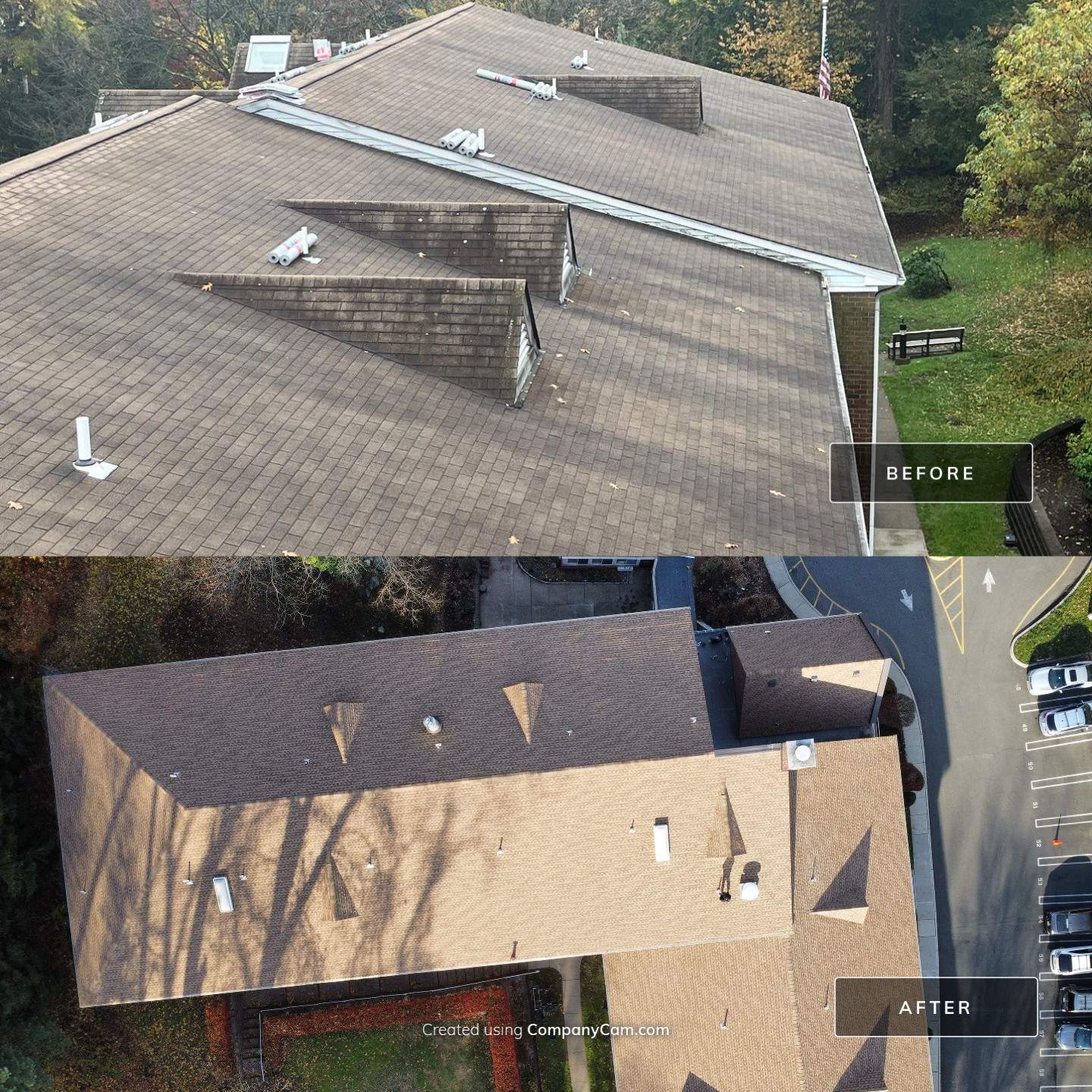 Roof Replacement using Asphalt Roof Shingles (GAF Timberline) by CMNG LLC