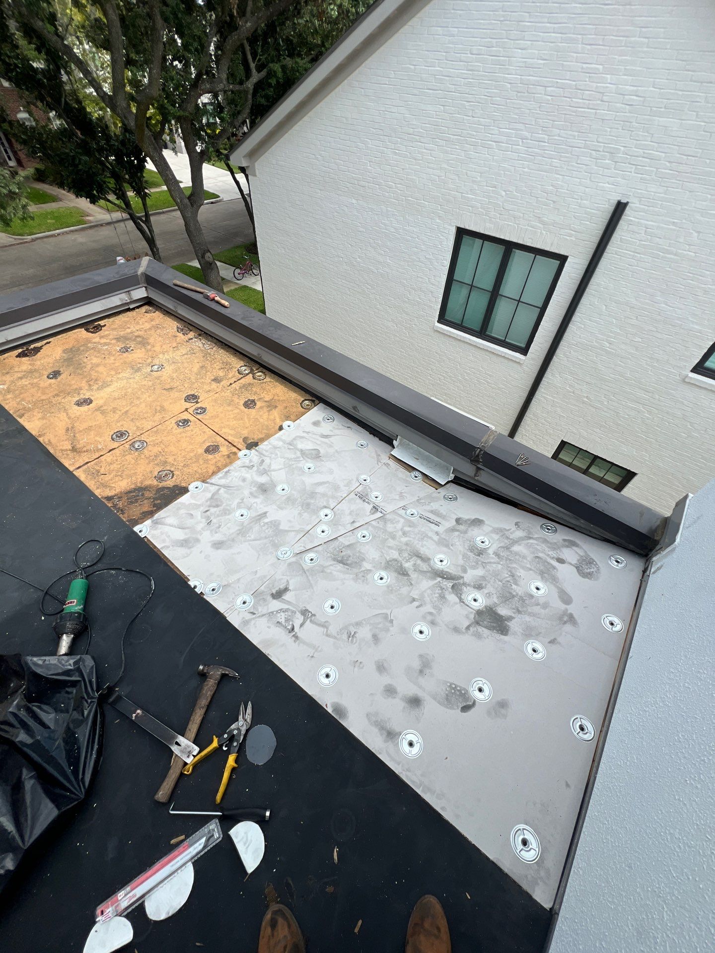 Residential Roofing Repair using Owen's Corning Duration (Lifetime) Shingles by Roof Repair Company