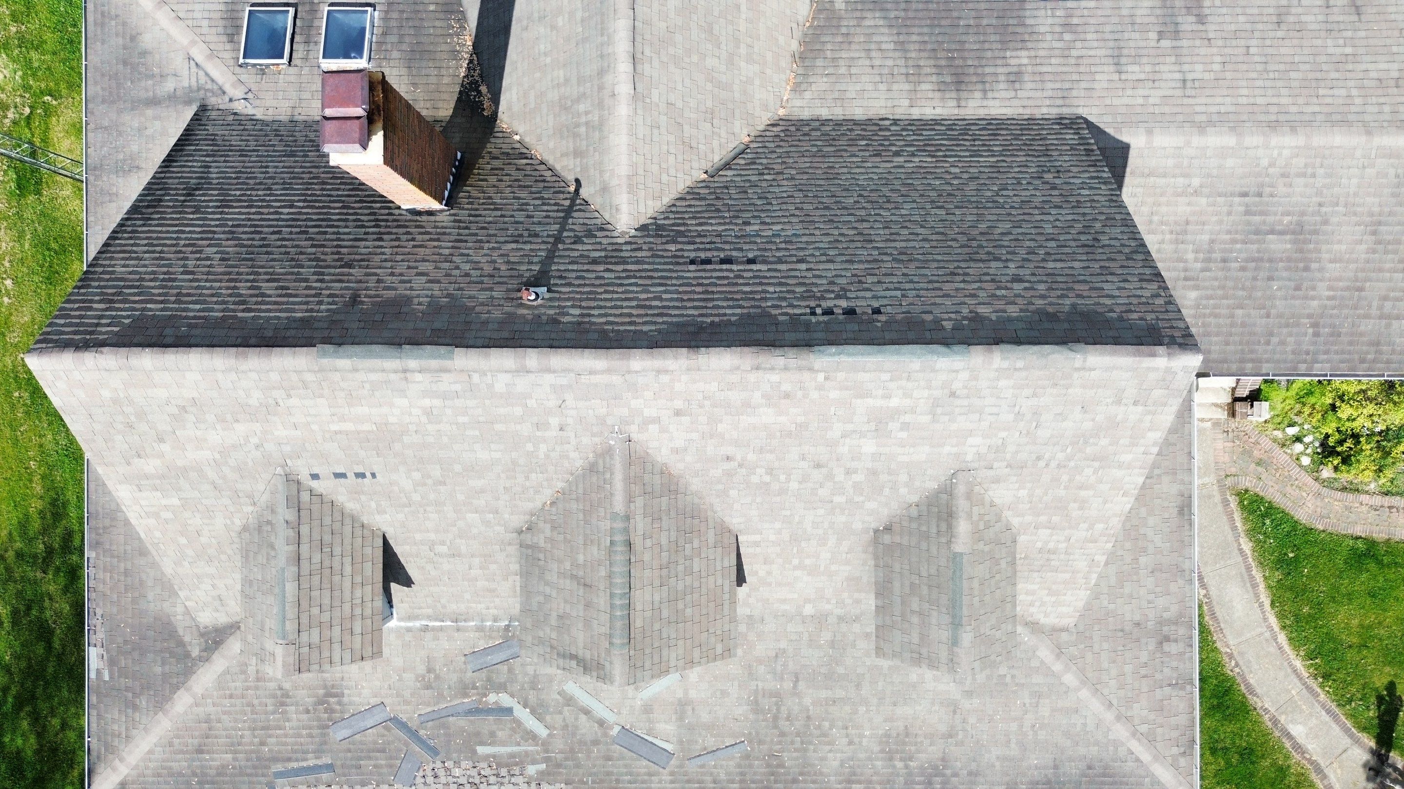 Residential Roofing Installation using ProVia Ironstone Slate Metal Roofing by RoofX 