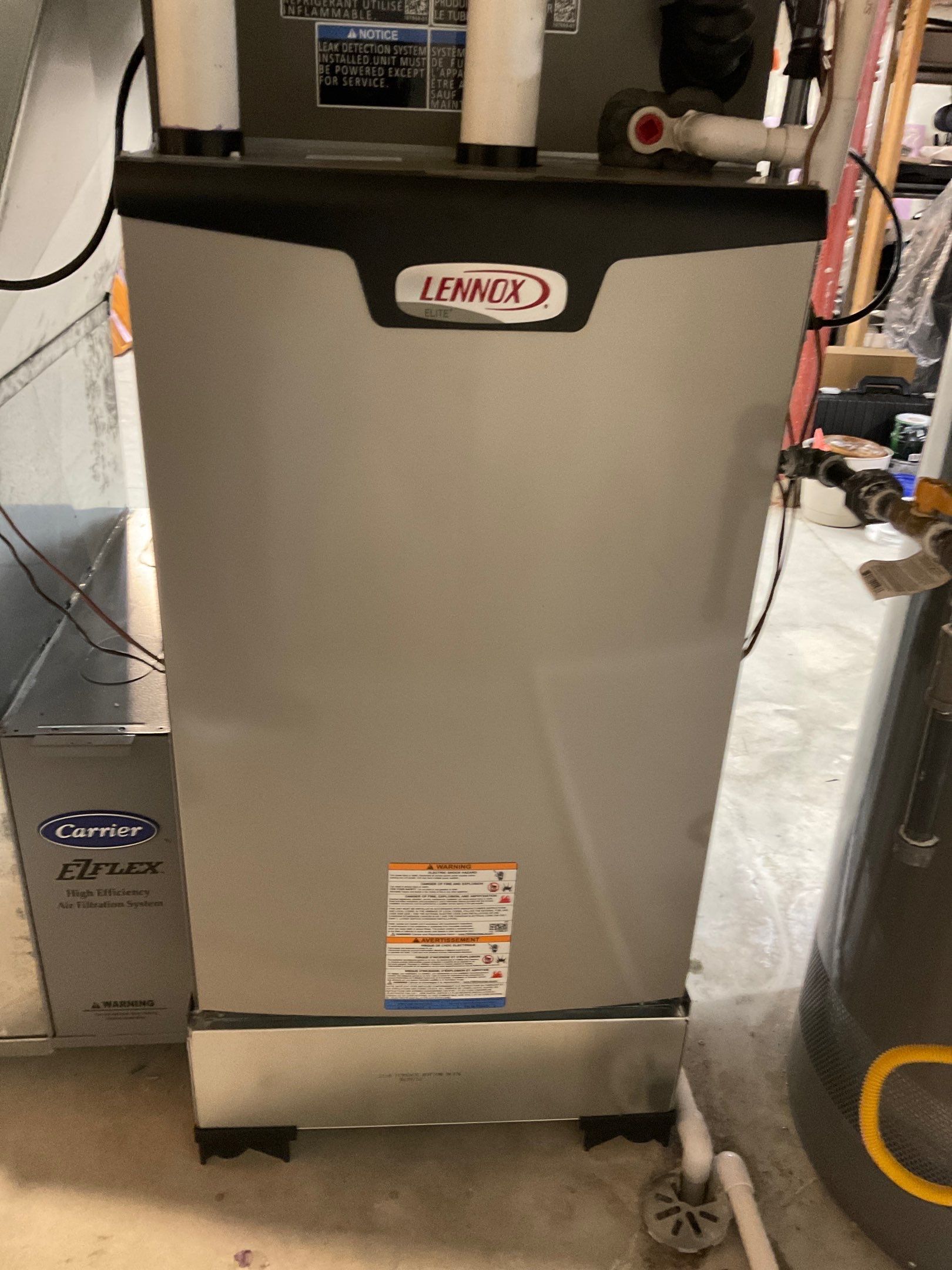 Lennox Elite EL297V Furnace & Air Conditioner Installation – Round Lake, IL | GSHA Services, LTD