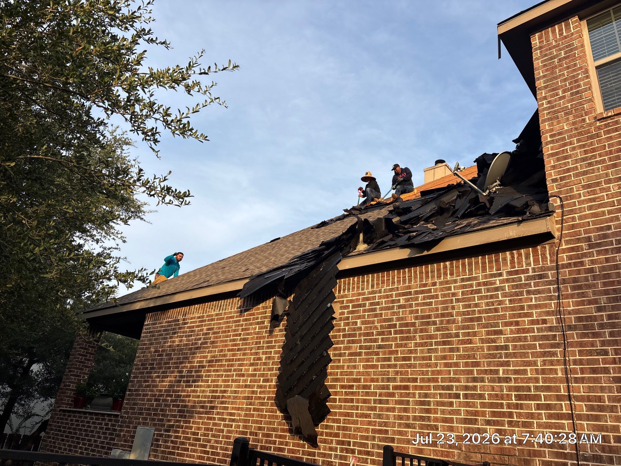 Austin Residential Roof Installation with GAF Shingles and Radiant Barrier by RoofsOnly.com