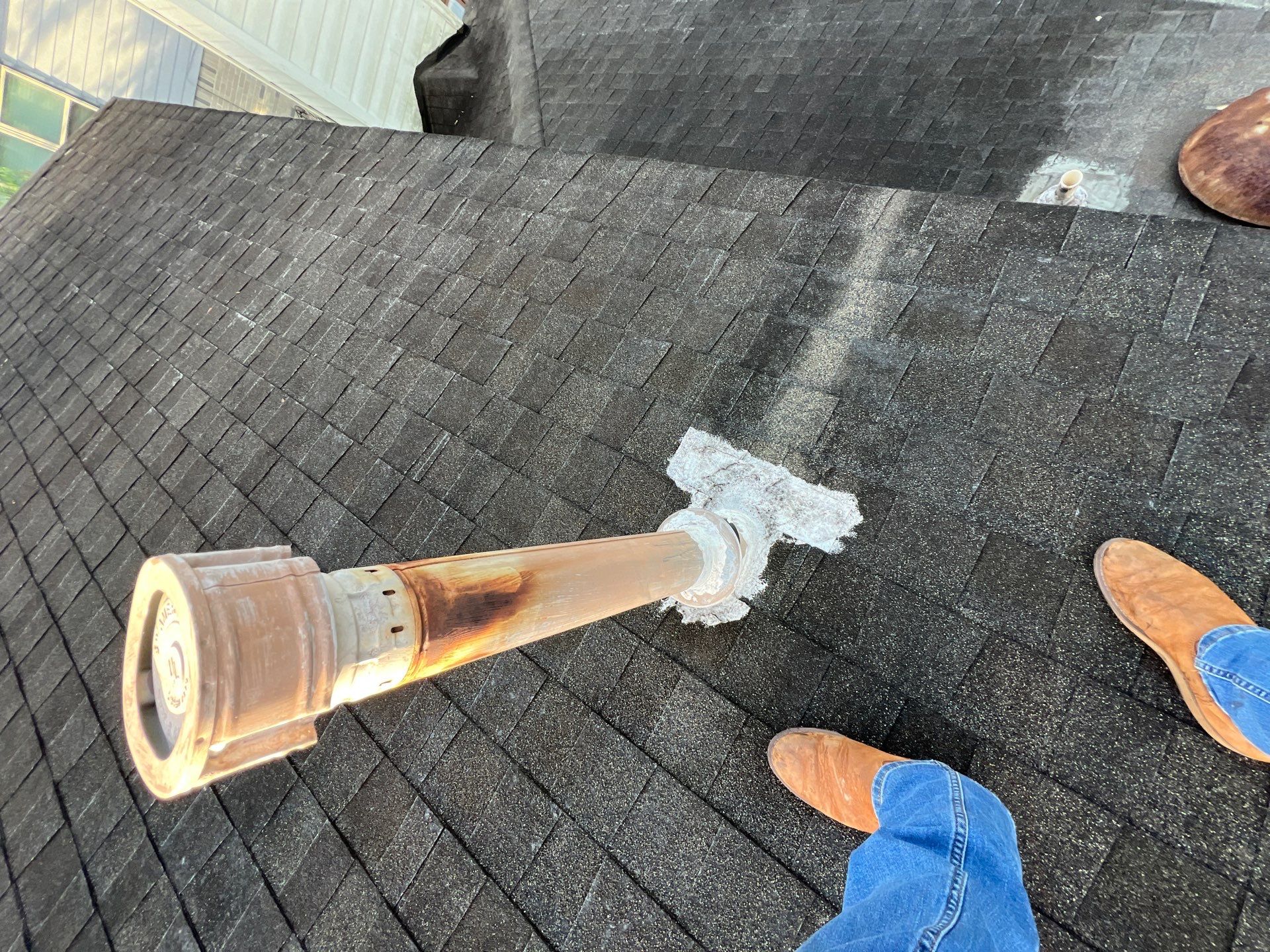 Hail Damage using Owen's Corning Duration (Lifetime) Shingles by Roof Repair Company