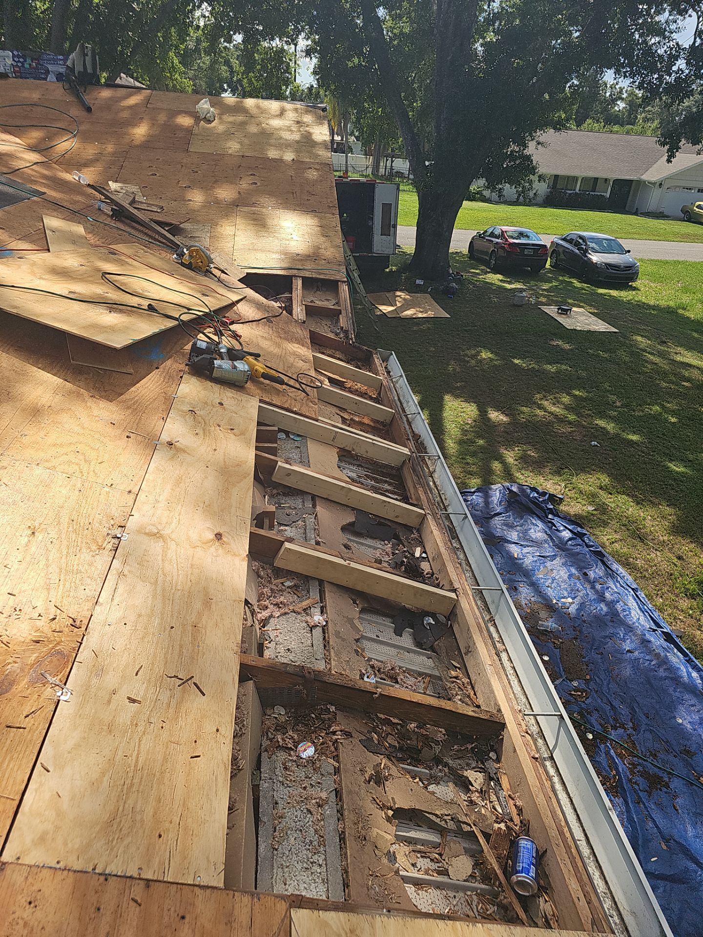Project in Land O' Lakes 34639 by Mitchell Roofing Company LLC 