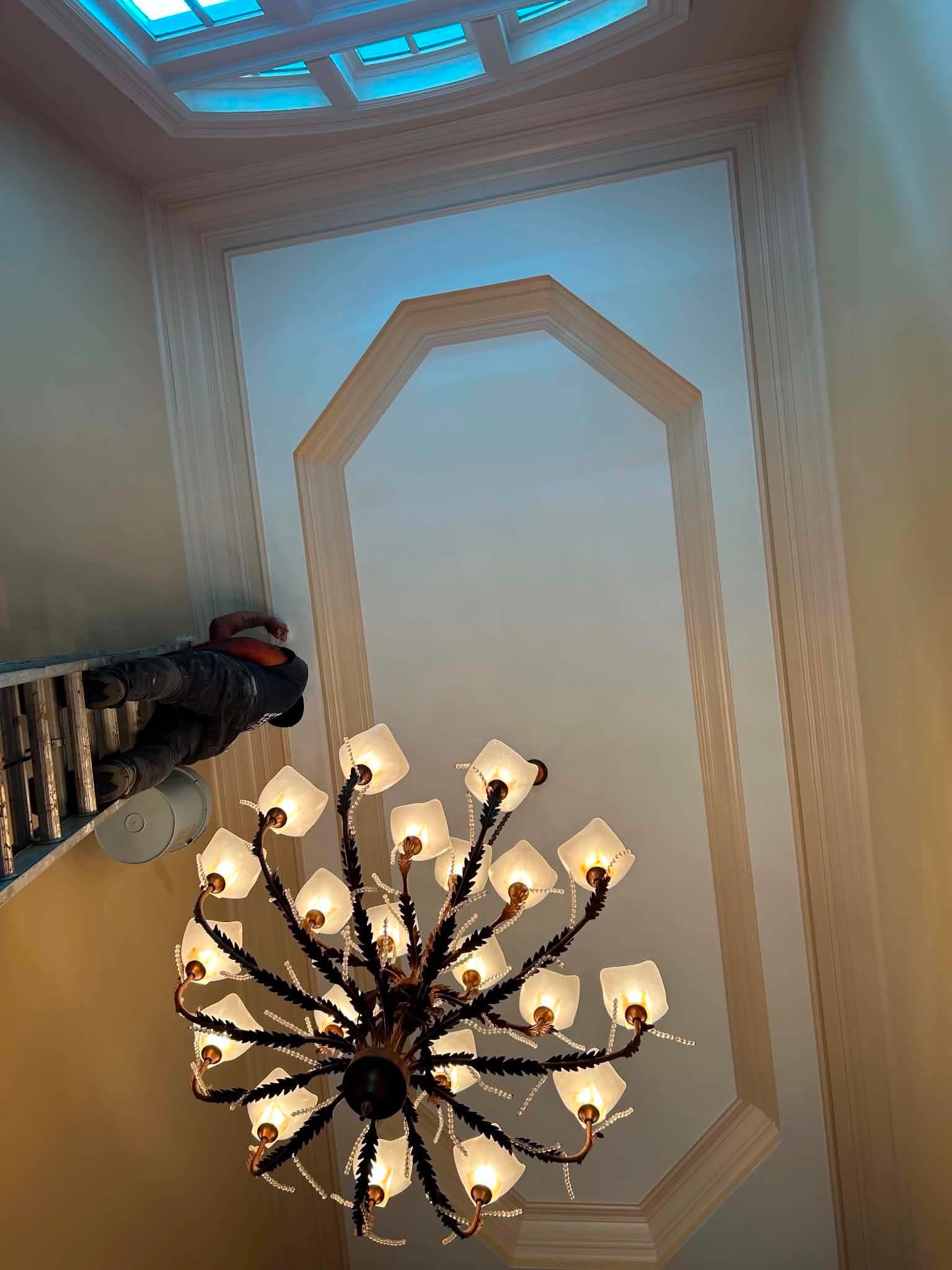 Interior Ceiling Painting & Drywall Repairs by PGP Surface Solutions, LLC