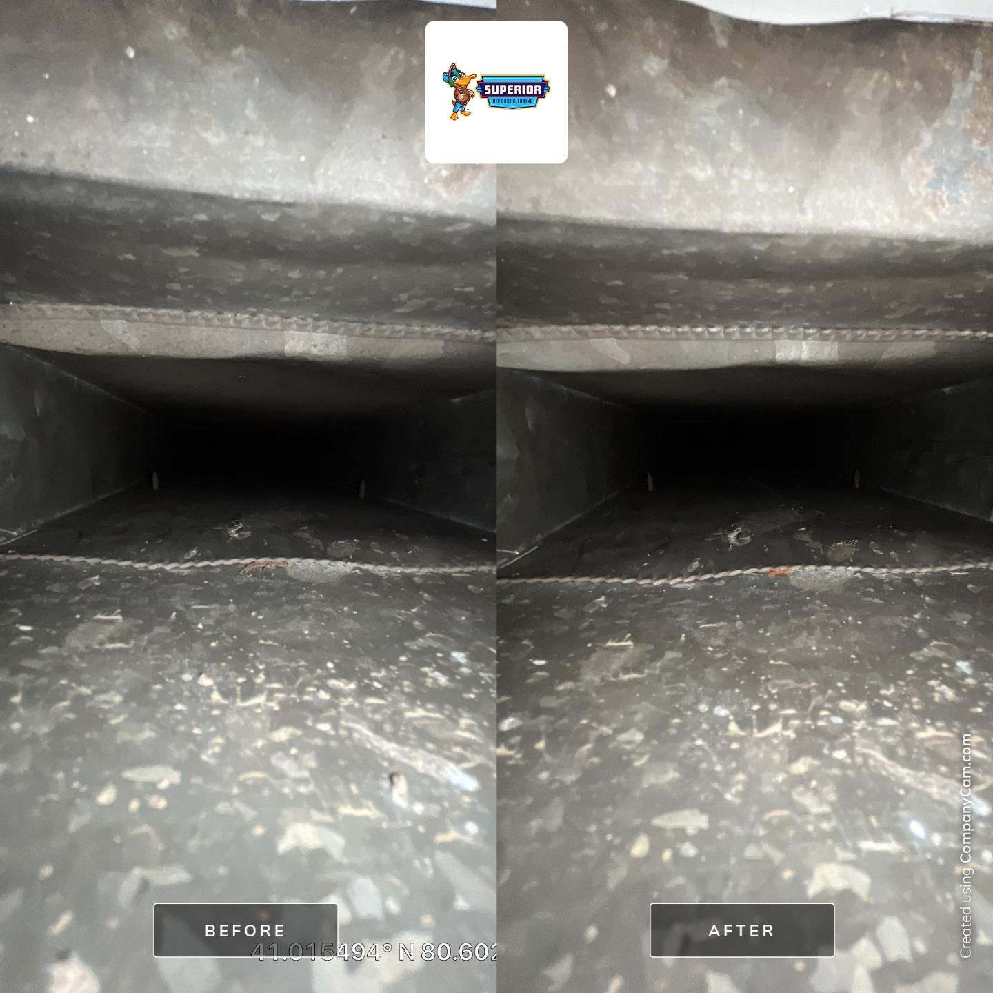 Air Duct Cleaning With a Vacuum Truck in Youngstown, OH by Superior Air Duct Cleaning