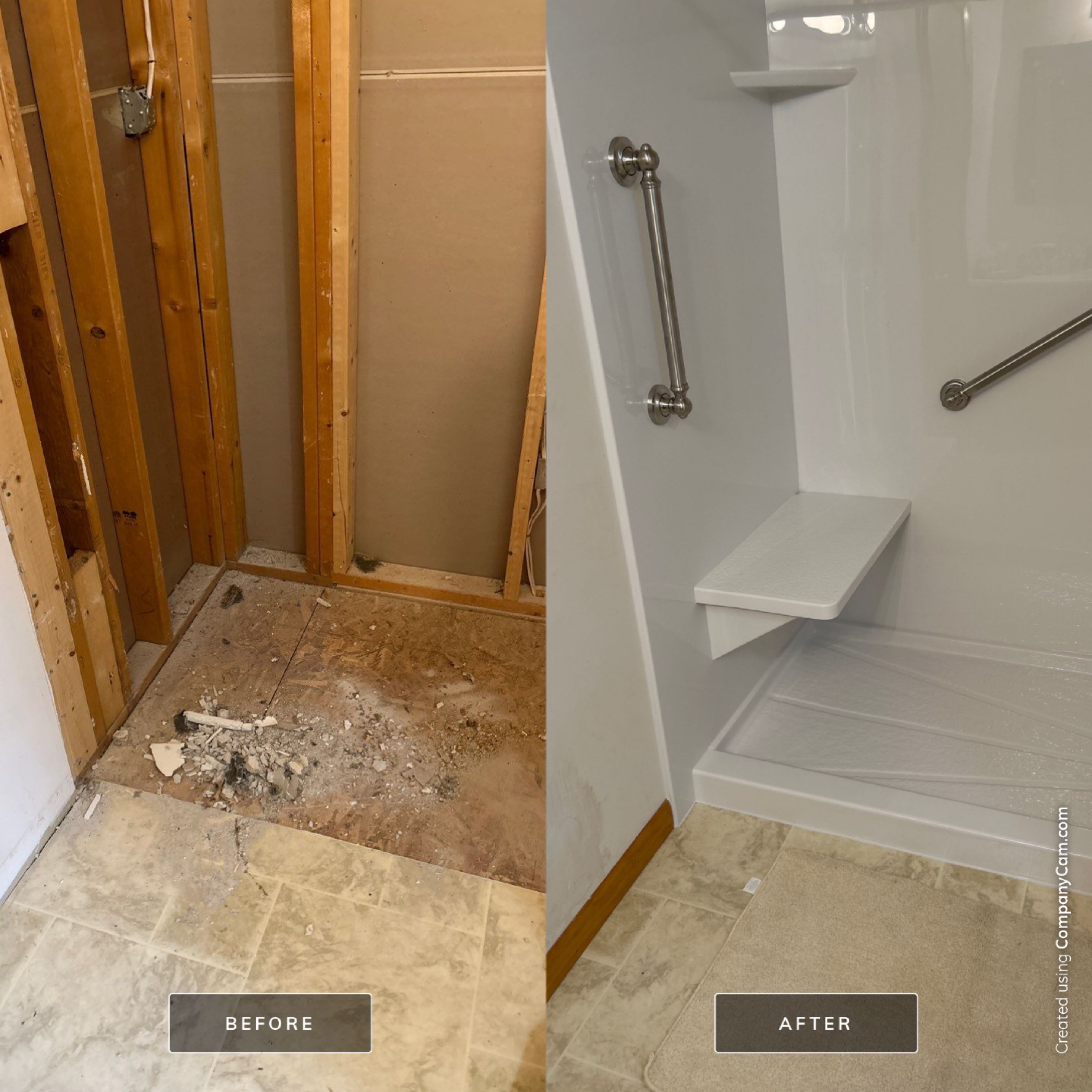 Basic Tub to Shower by BathPlanet SW Virginia