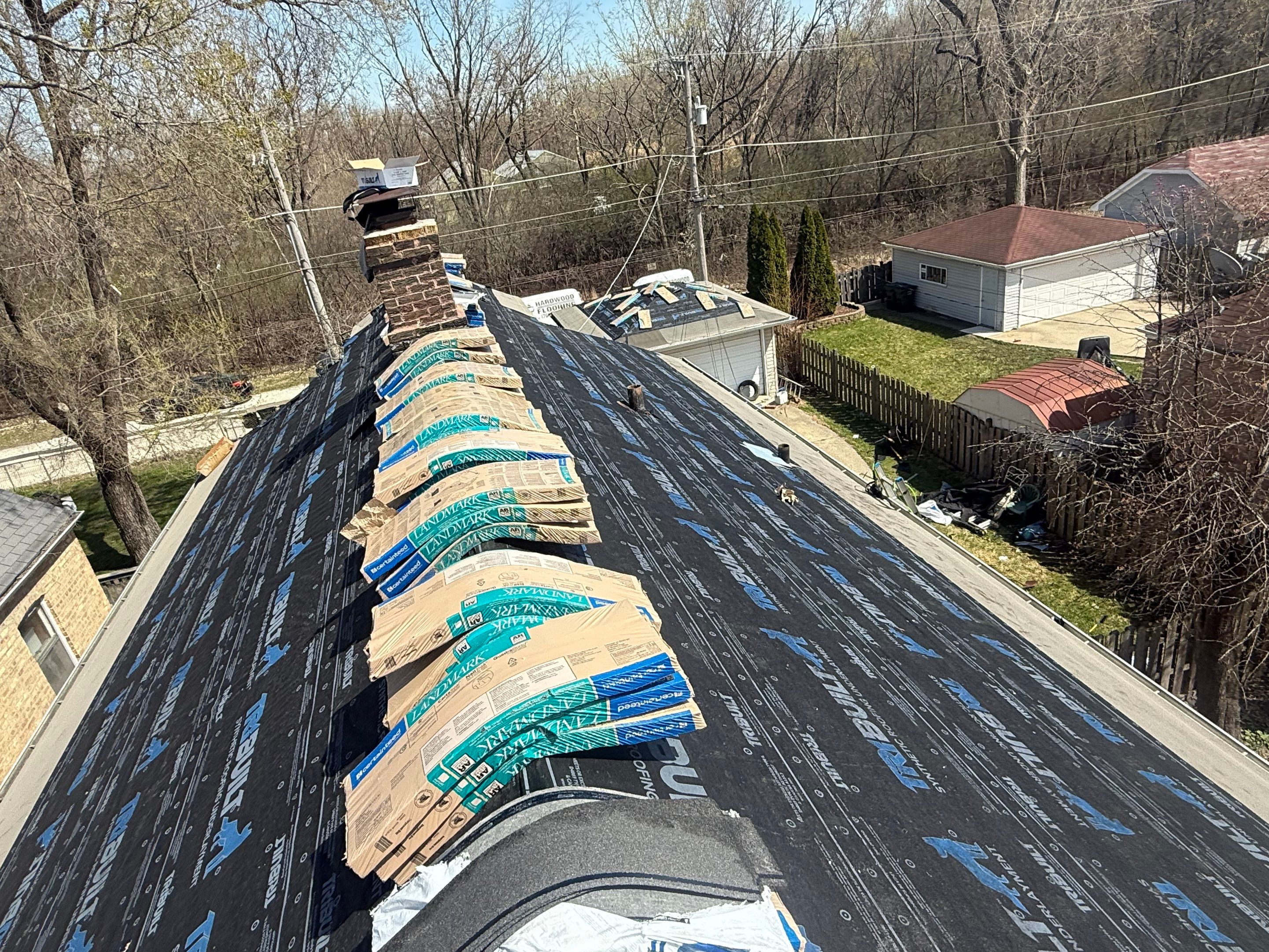 Roof replacement by hail and wind damage by Just Brilliant Restoration JBR