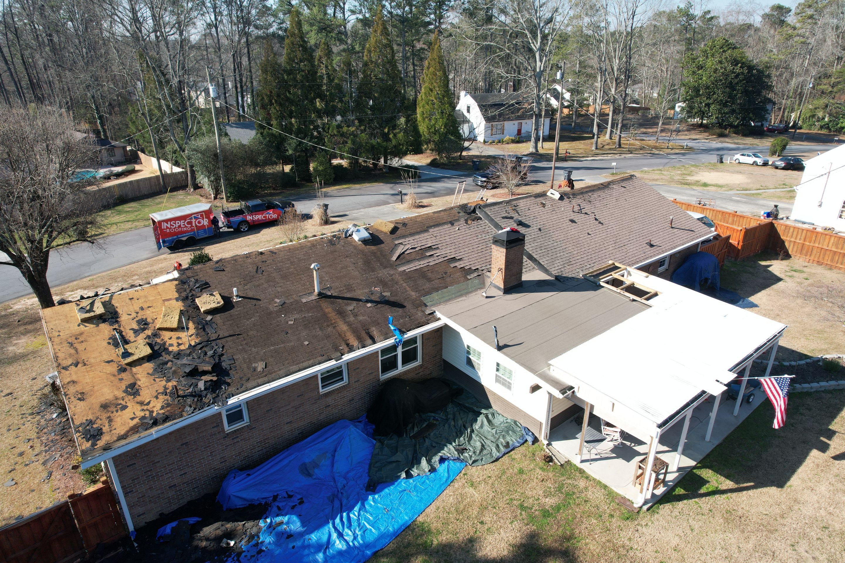 Residential Roofing Installation by Inspector Roofing and Restoration