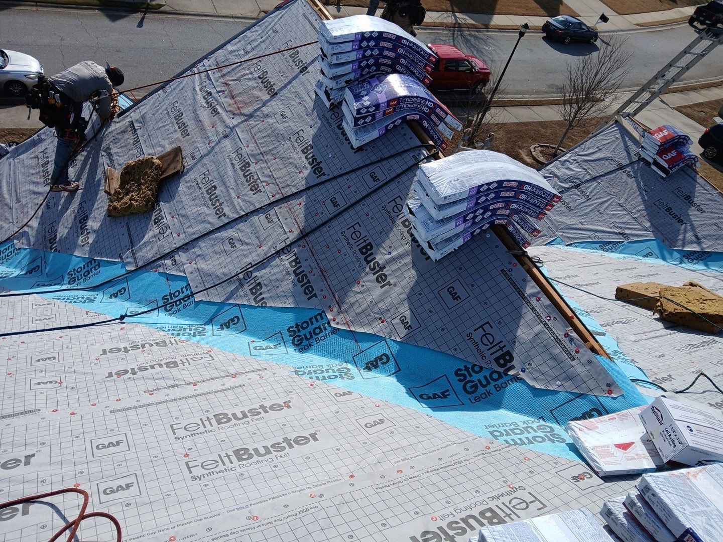 GAF Timberline HDZ in Charcoal by Element Pros Roofing, LLC