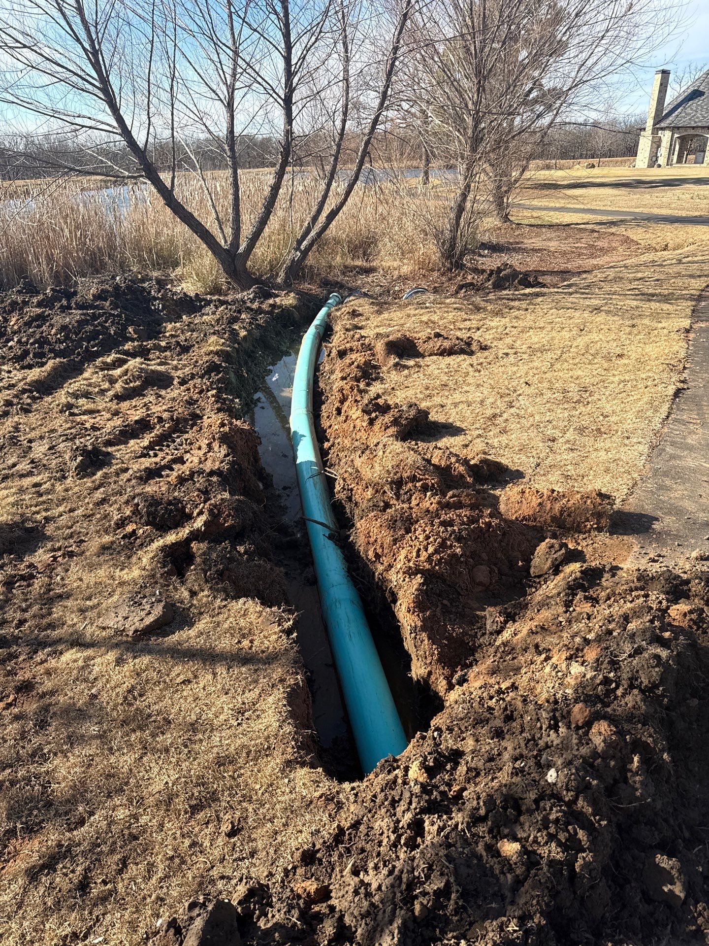 Project in Bixby, OK New construction  by BA Lawns and Landscaping LLC 