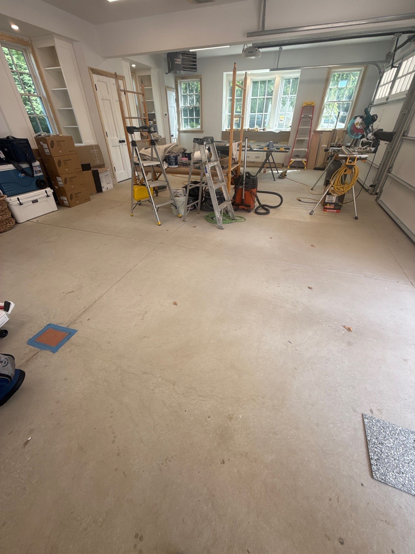 Garage Project in Sewickley by Floors in a Day, Inc