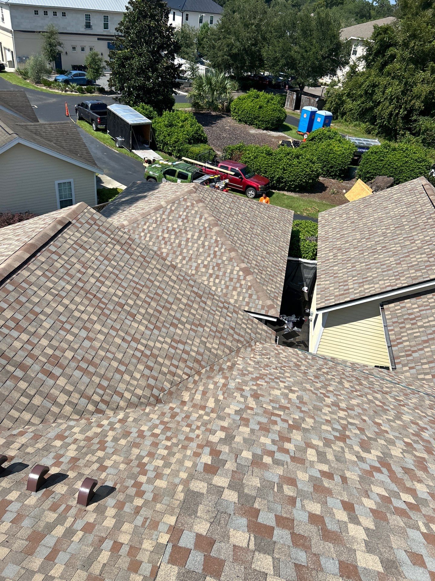 Project in Gainesville by True Force Roofing
