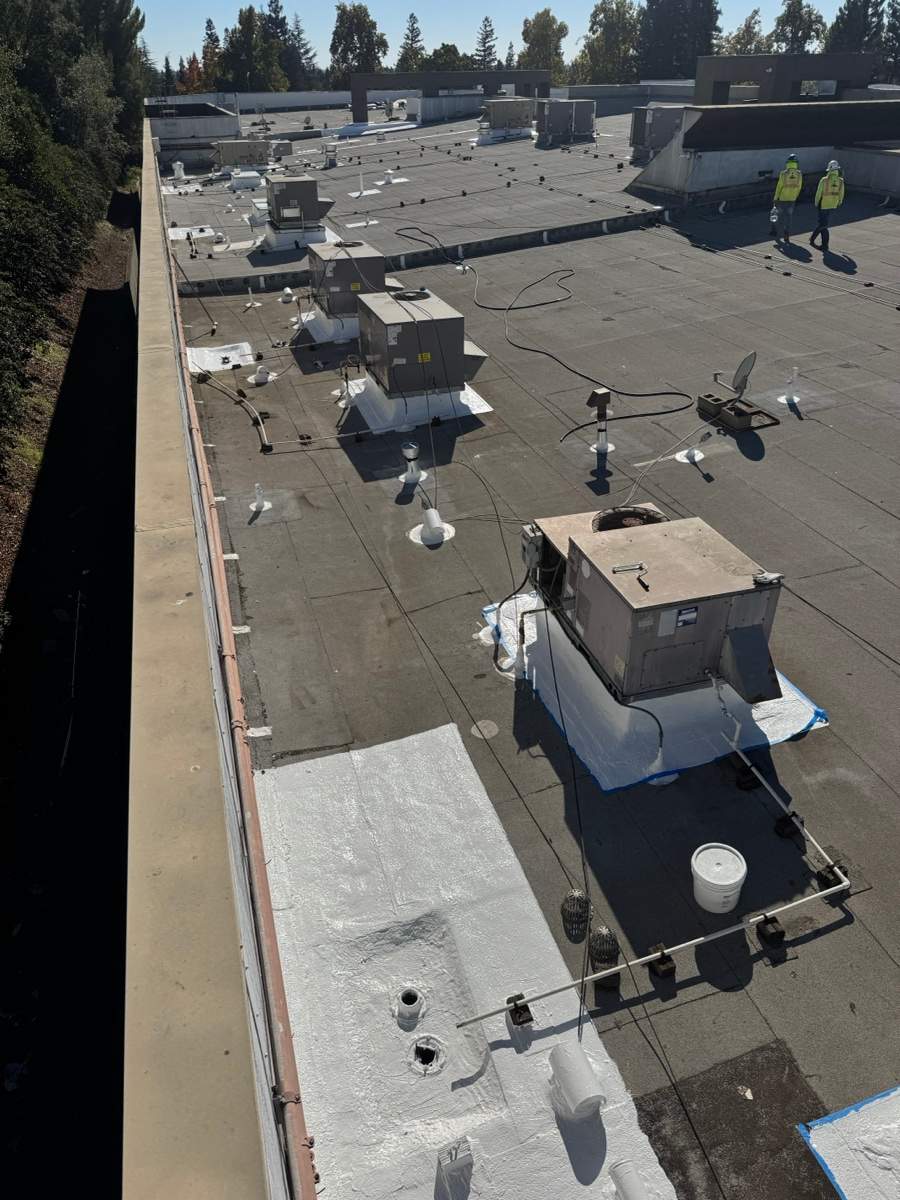 Project in Roseville by Sanchez Single Ply Roofing
