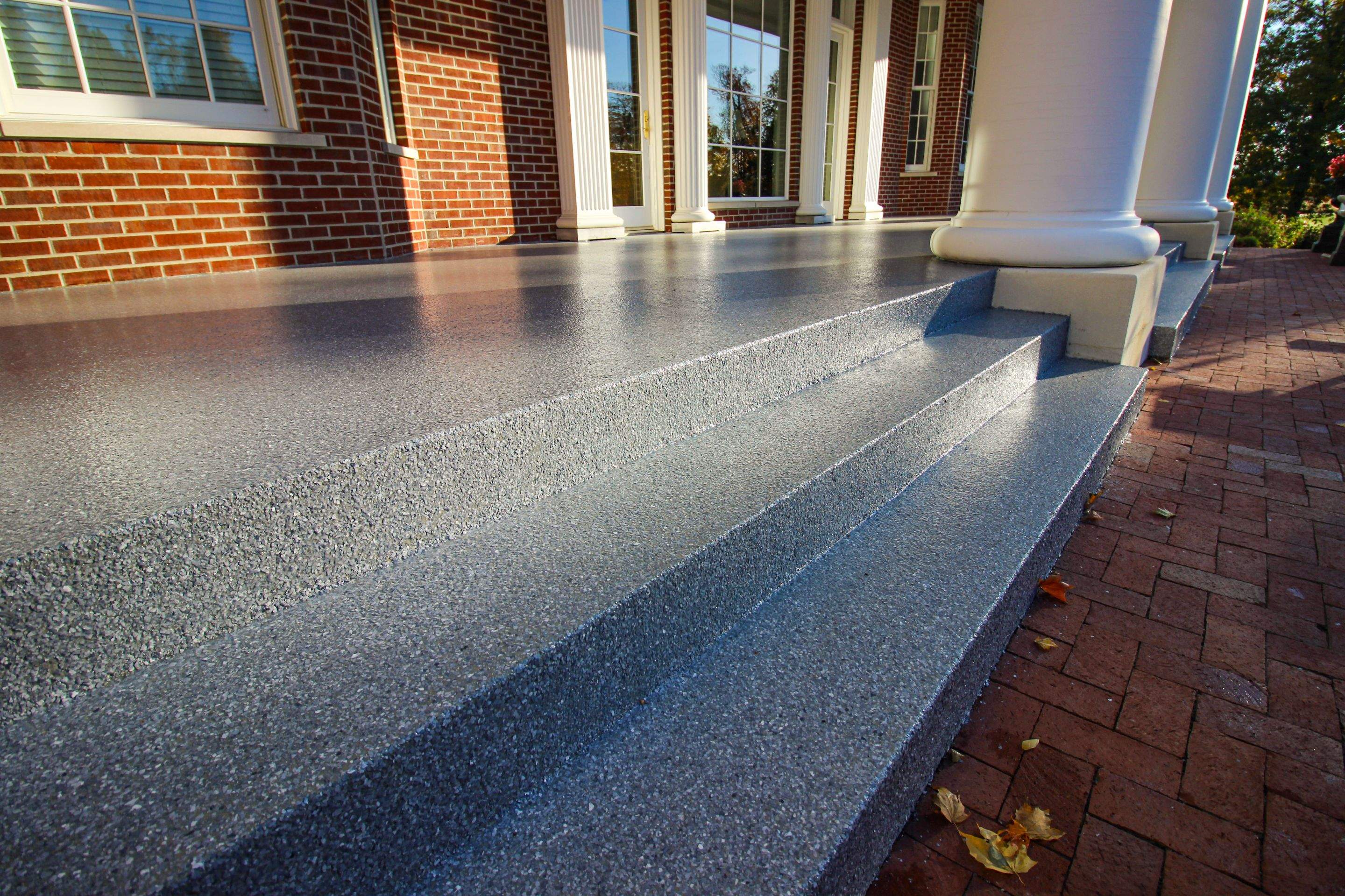 Patio Installation using Granite by Your1DayFloor.com