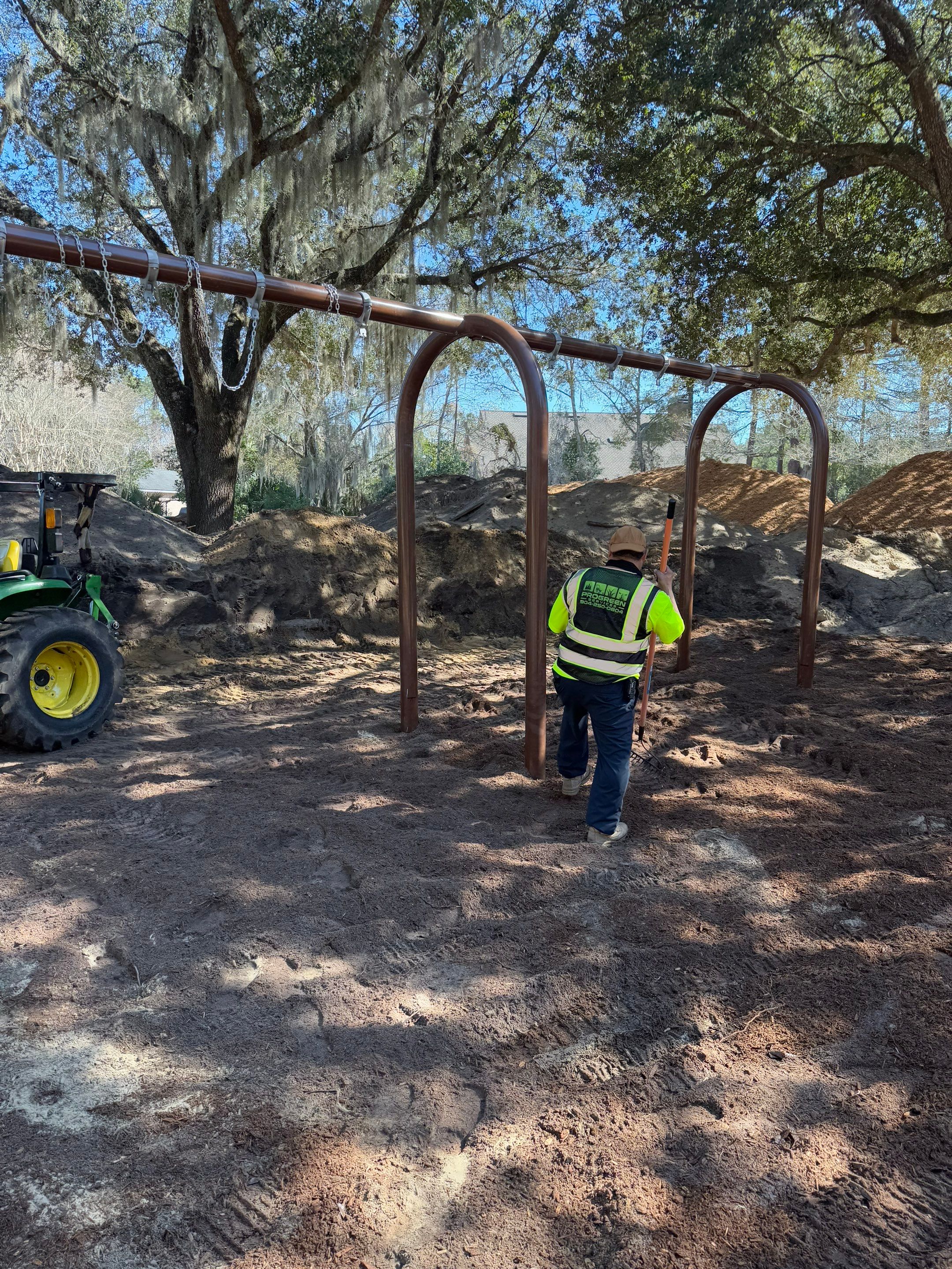 Volunteer Work | Deerwood Community Playground by ProGreen Services