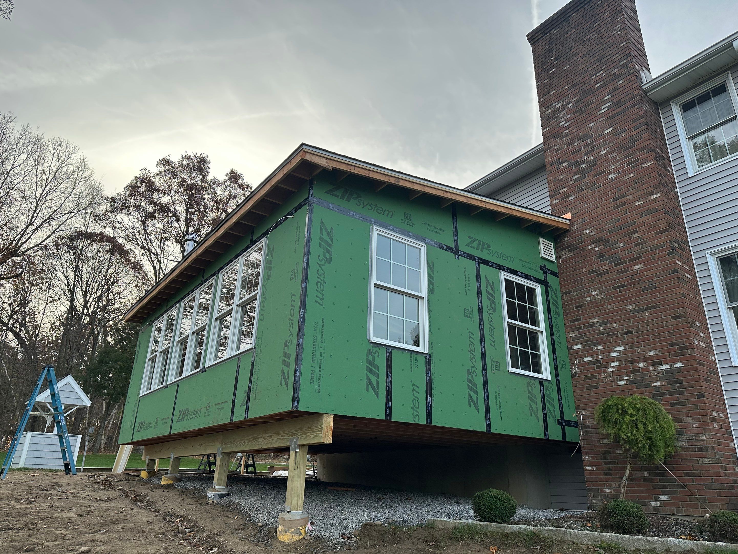 Siding Installation using certainteed monogram 4" double 4 by A Plus Exterior