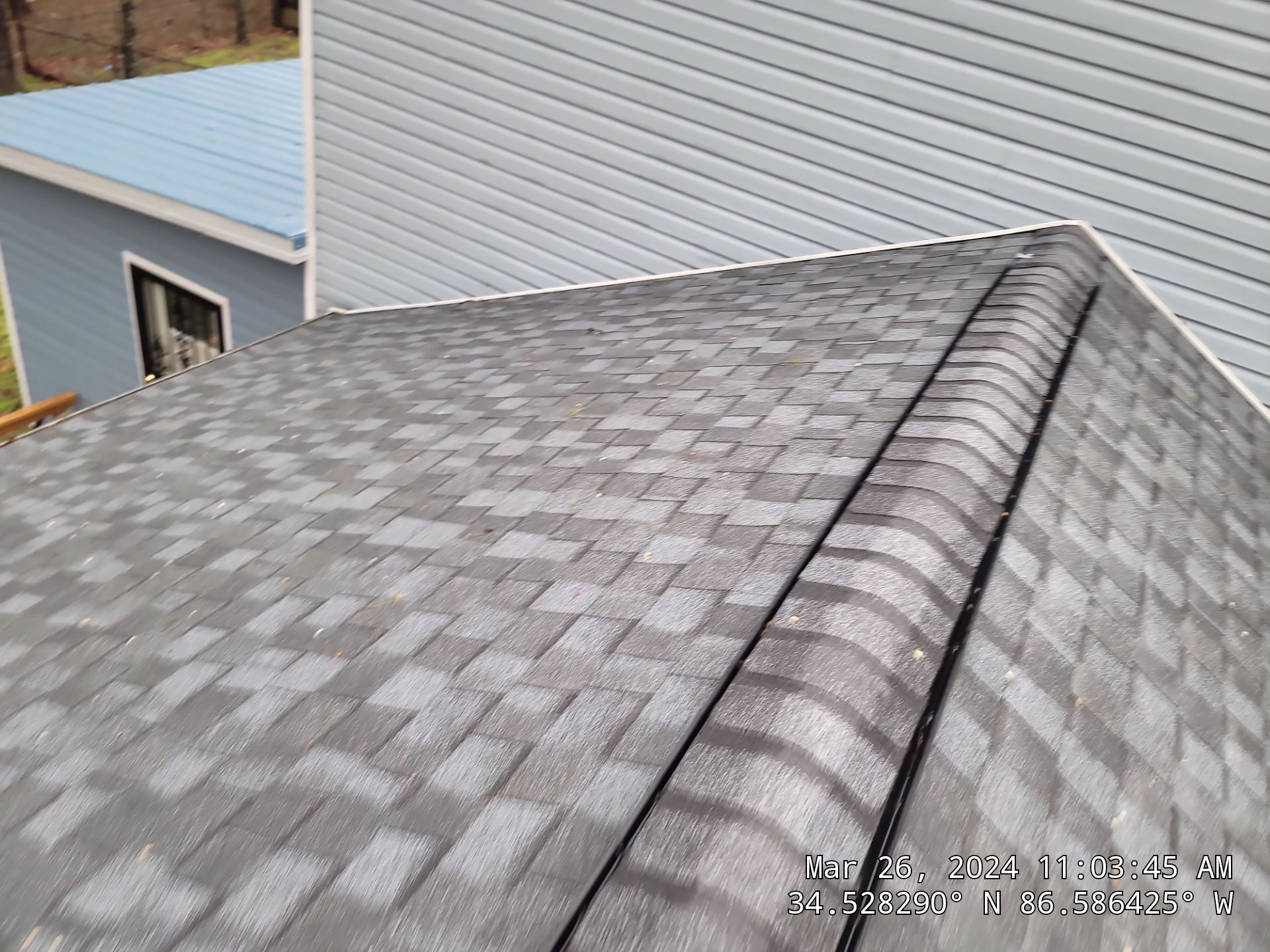 Landmark PRO Series in the color Pewter by Advanced Roofing & Construction, LLC