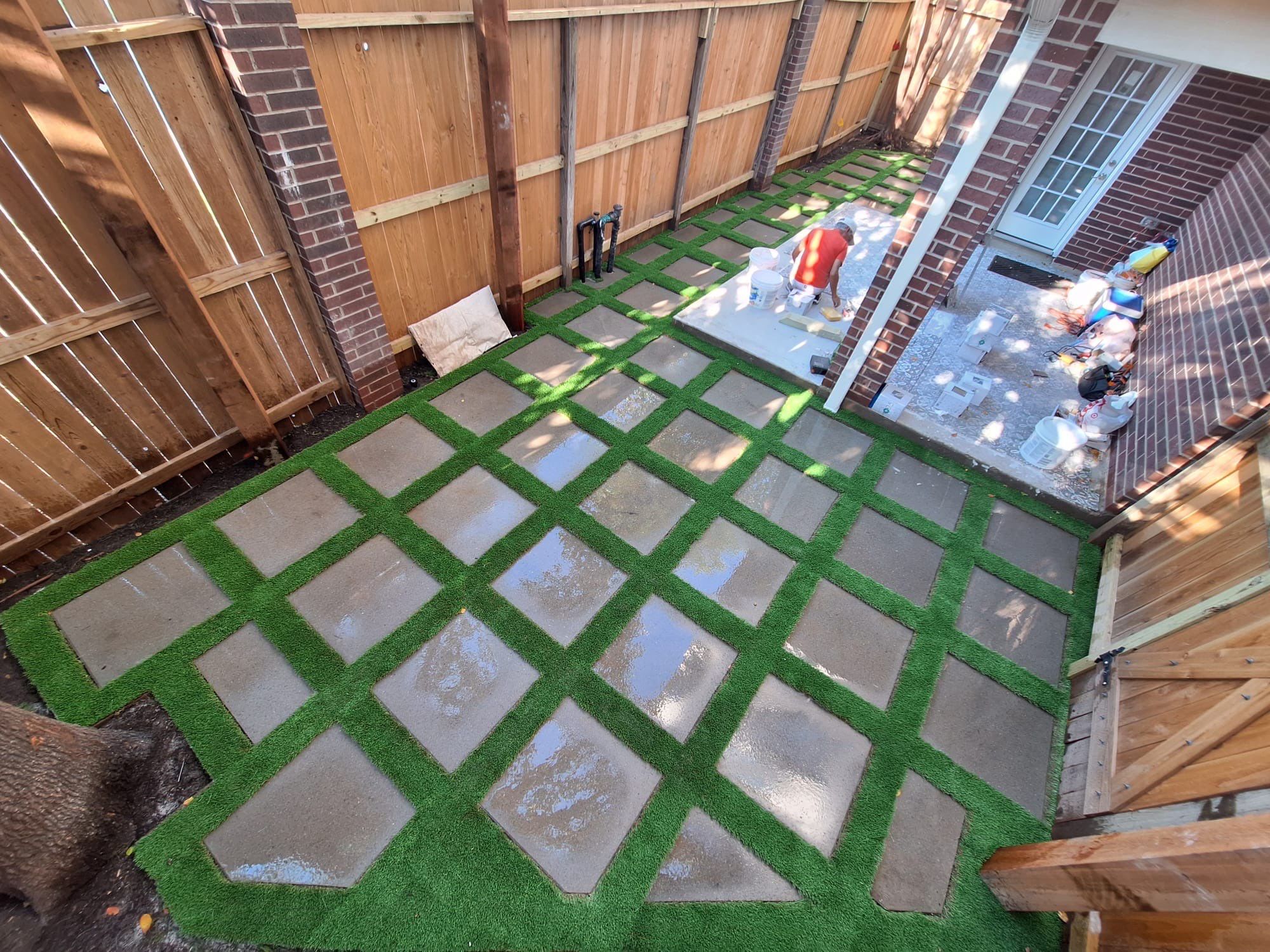 🌿✨ Project Spotlight: A Backyard Transformation for Mr. & Mrs. Parra by Texas Urban Elements