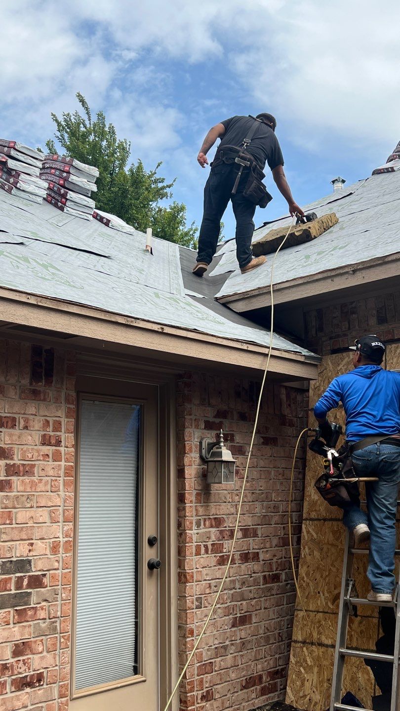Residential Roofing Installation using GAF Natural Shadow  by A & H Roofing and Contracting