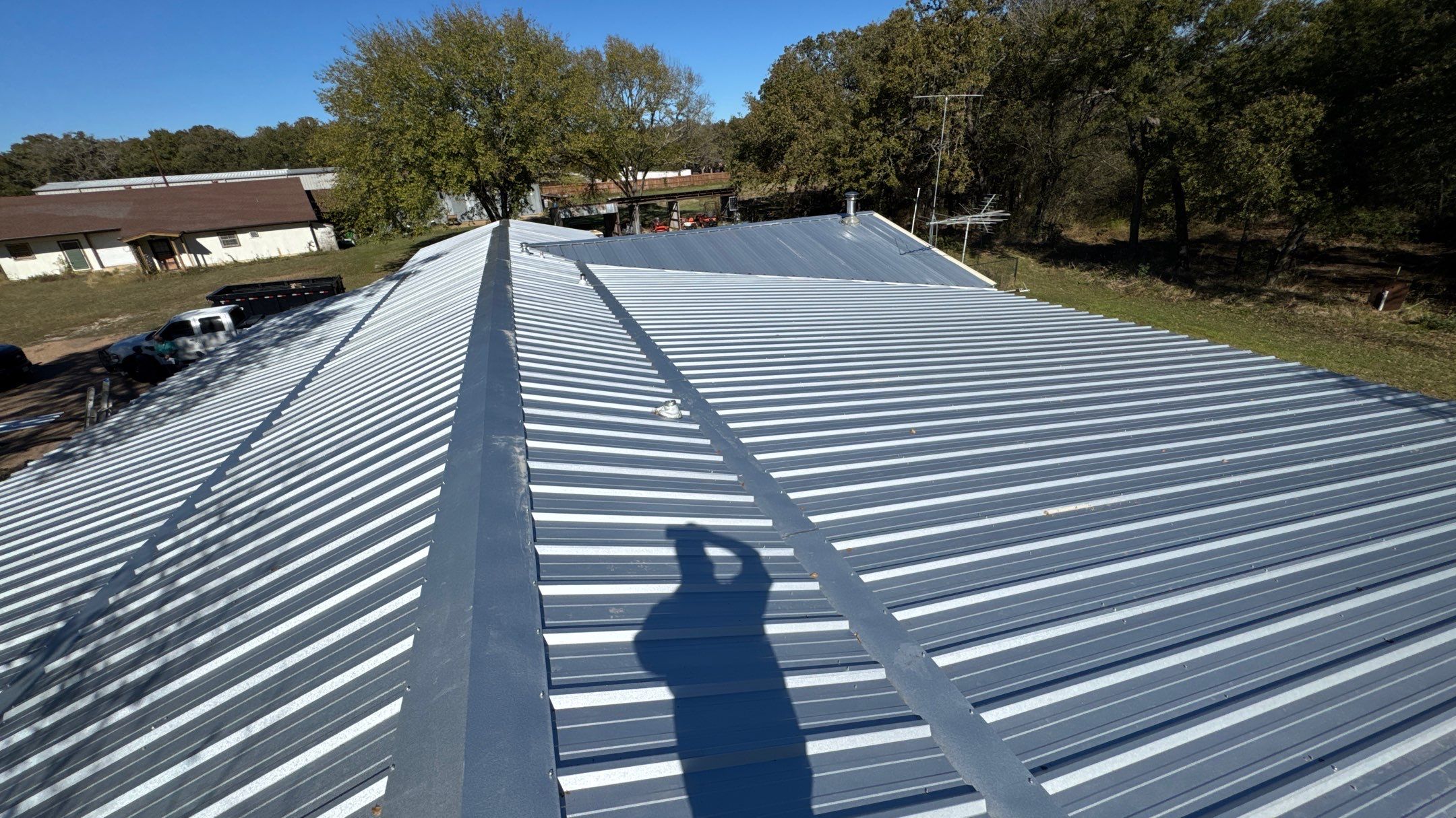 New Metal Roof by Harvey Roofing & Construction