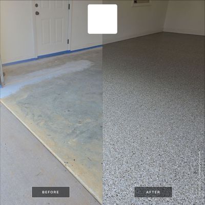 Garage using Creekbed