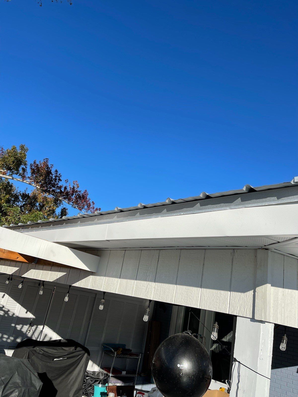 Gutter Installation using K-Style Seamless Gutters and Soffit and Fascia Replacement by Gutter Professors