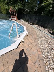 Gutter Cleaning in Parsippany, NJ — Gallo Bros job photo