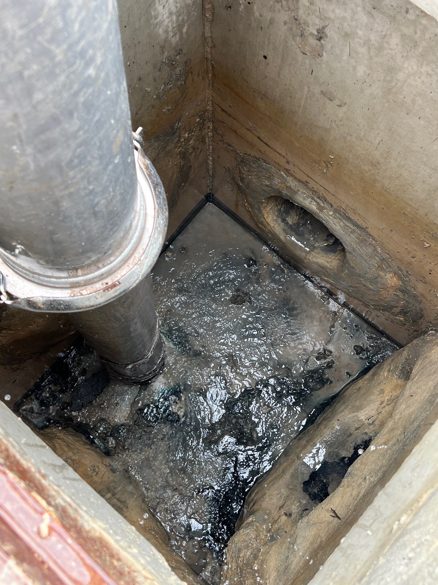 New Construction Commercial Parcel Stormwater System Cleaning by Don Mar, Inc. Storm Water Solutions