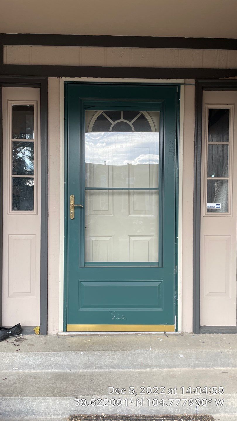 Project in Centennial by Storm Door Guy 